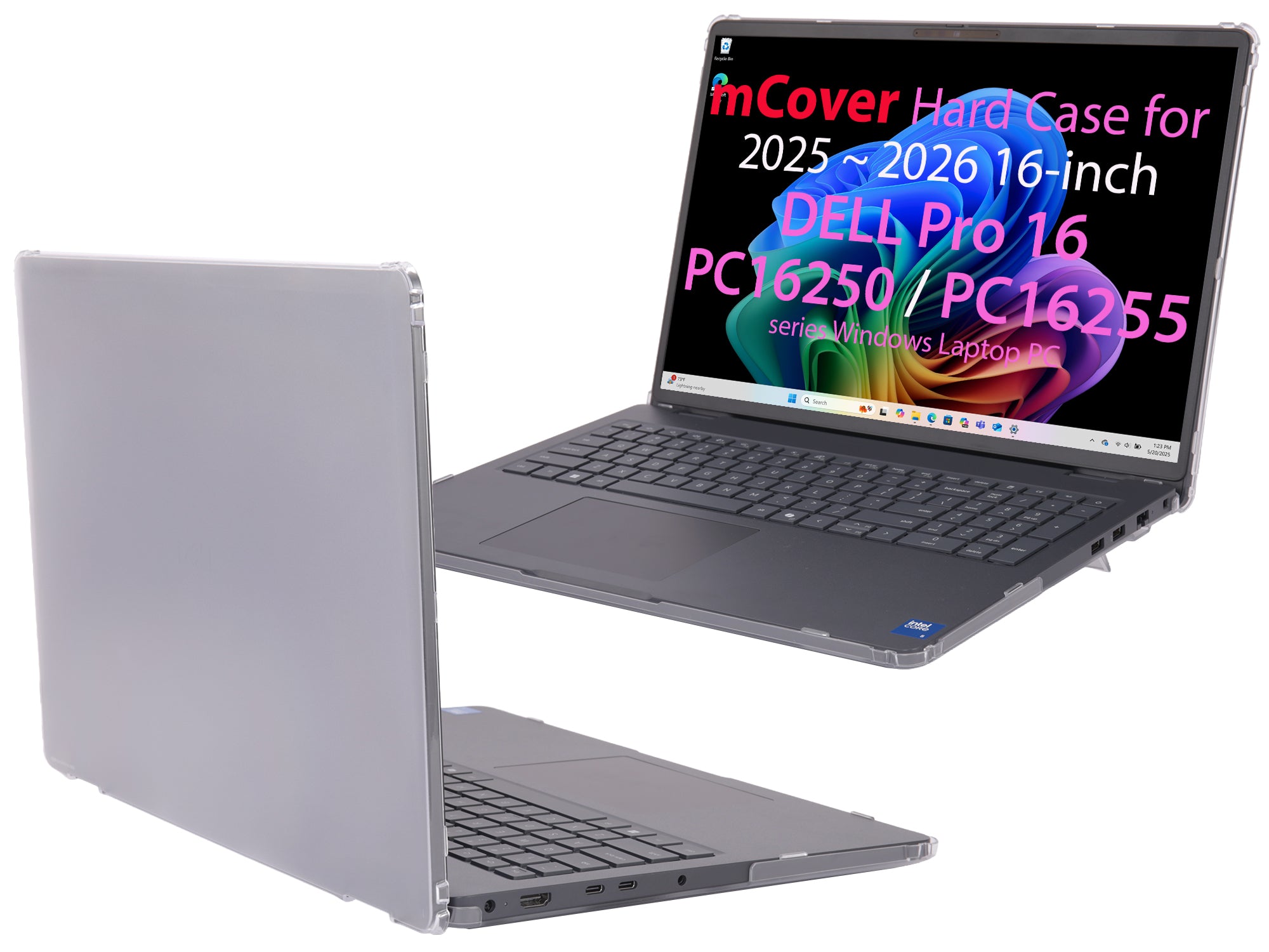 mCover Case ONLY Compatible for 2025-2026 16" Dell Pro 16 PB16250 / PB16255/ PC16250 / PC16255 Series Windows Laptop PC (NOT Fitting Any Other Dell Models)
