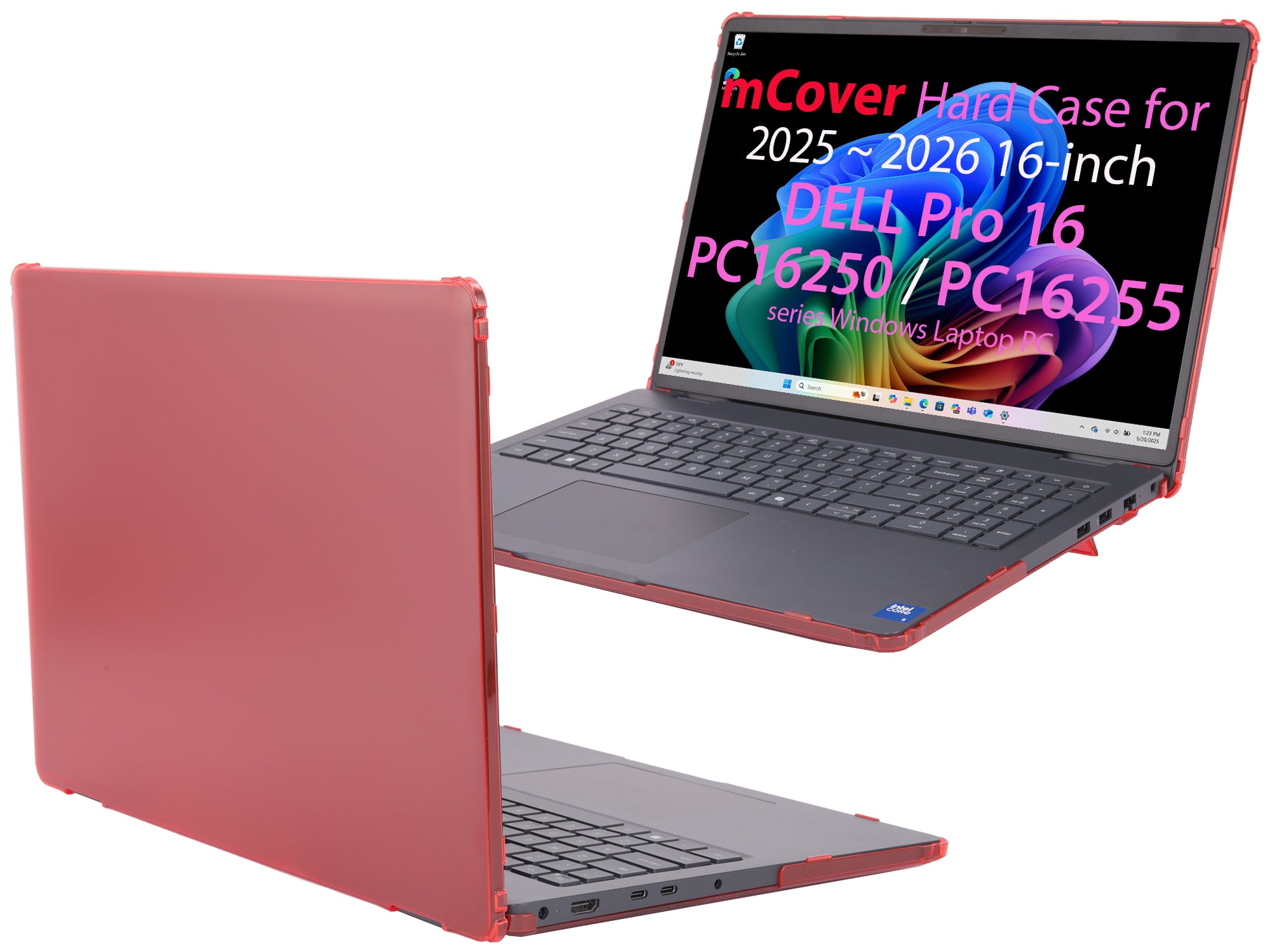 mCover Case ONLY Compatible for 2025-2026 16" Dell Pro 16 PB16250 / PB16255/ PC16250 / PC16255 Series Windows Laptop PC (NOT Fitting Any Other Dell Models)