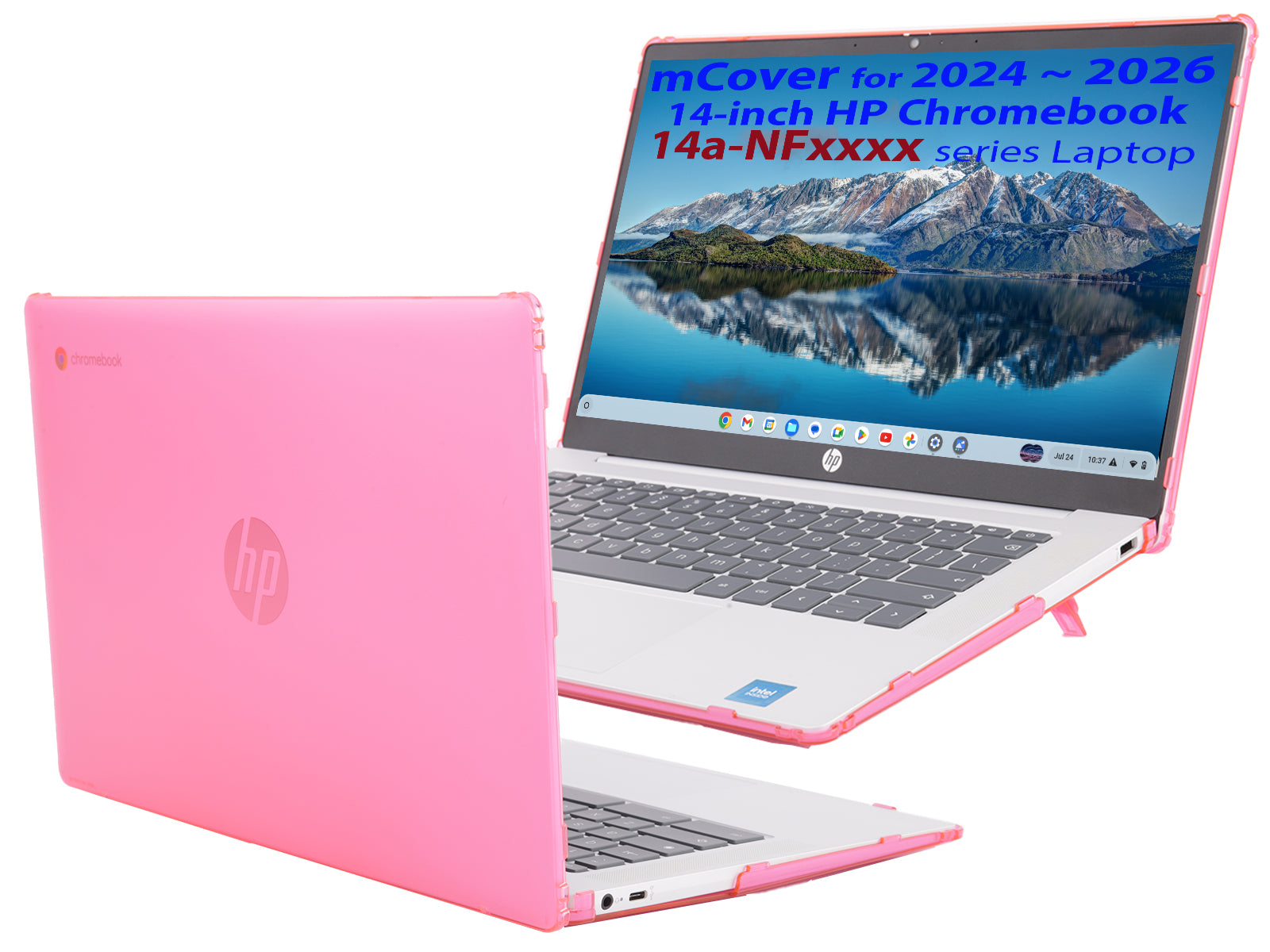 mCover Case ONLY Compatible for 2024 or Later 14-inch HP Chromebook 14a-NFxxxx Series Laptop Computer (NOT Fitting Any Other HP Models)