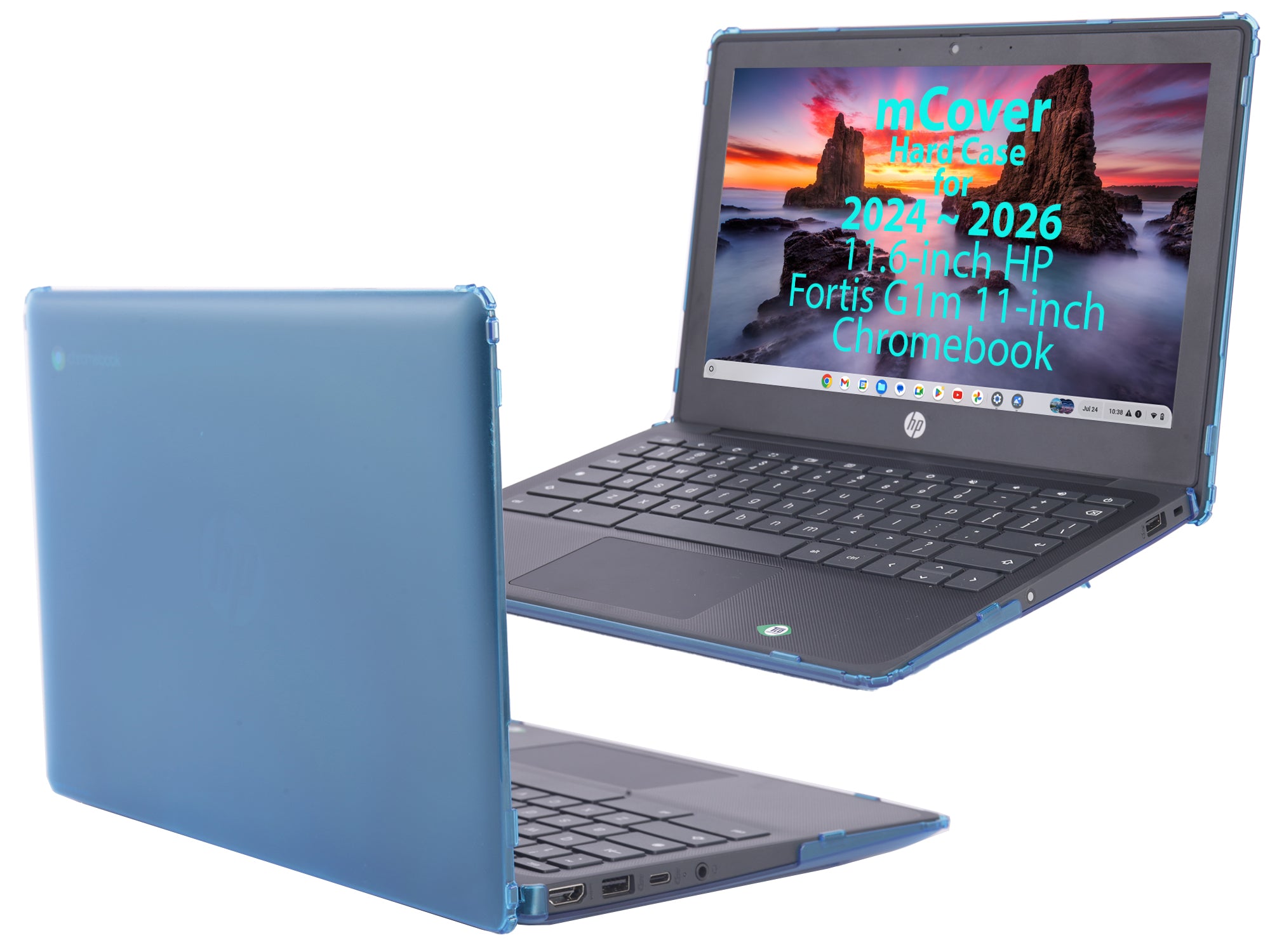 mCover Case ONLY Compatible for 2024-2026 11.6" HP Fortis G1m 11 Clamshell or Fortis Flip G1m 11 2-in-1 Chromebook (NOT Fitting Any Other HP Models)