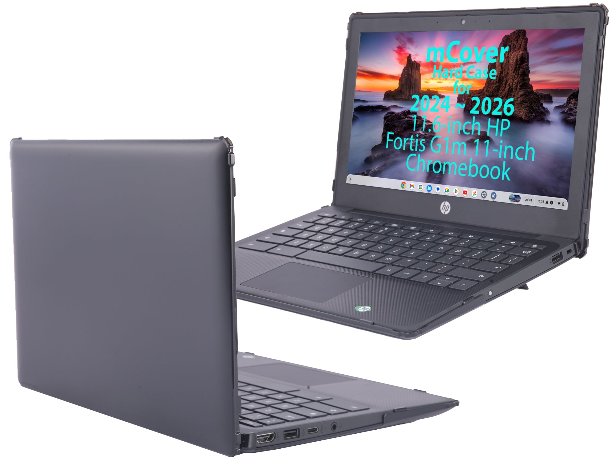 mCover Case ONLY Compatible for 2024-2026 11.6" HP Fortis G1m 11 Clamshell or Fortis Flip G1m 11 2-in-1 Chromebook (NOT Fitting Any Other HP Models)