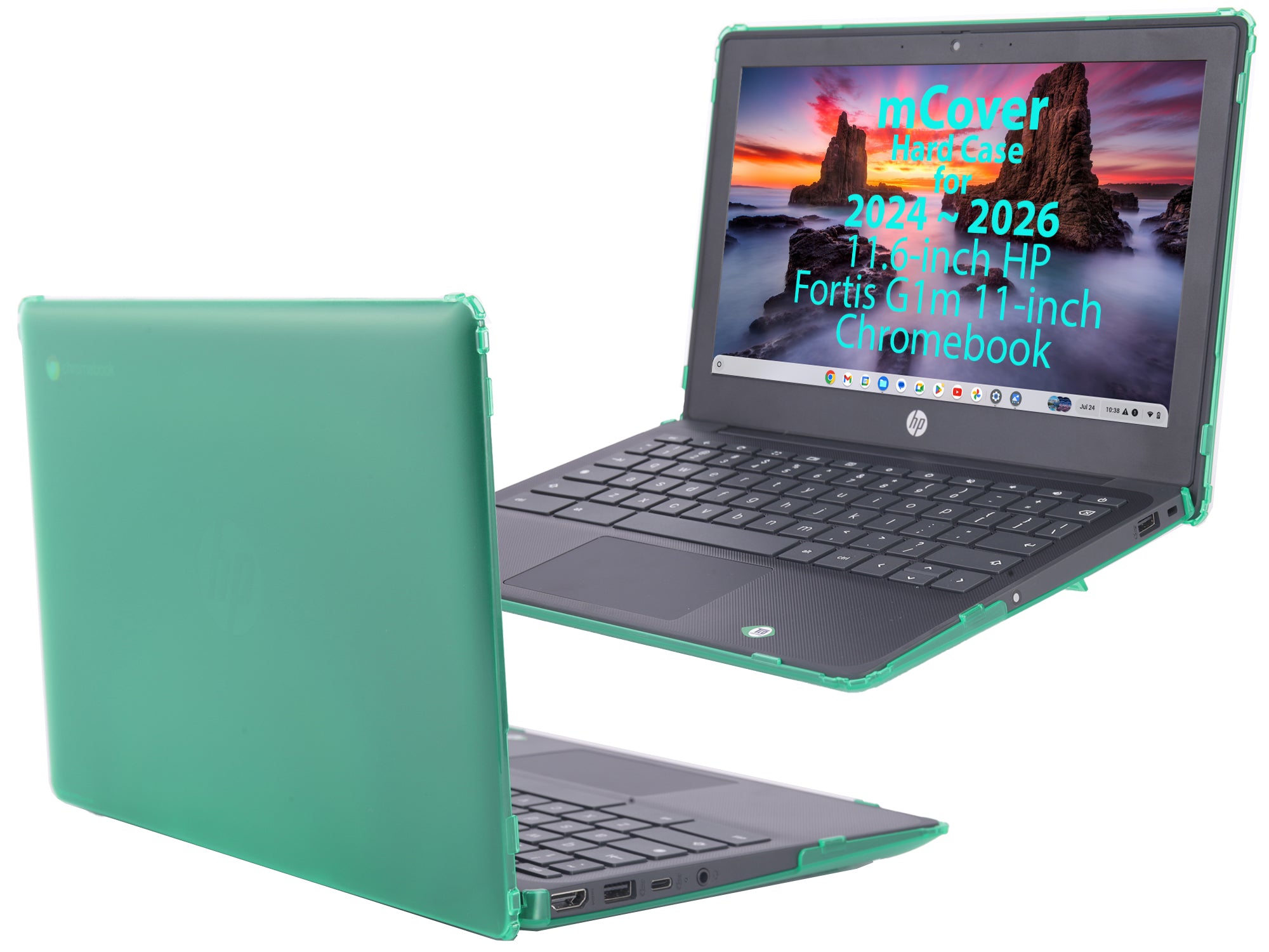 mCover Case ONLY Compatible for 2024-2026 11.6" HP Fortis G1m 11 Clamshell or Fortis Flip G1m 11 2-in-1 Chromebook (NOT Fitting Any Other HP Models)