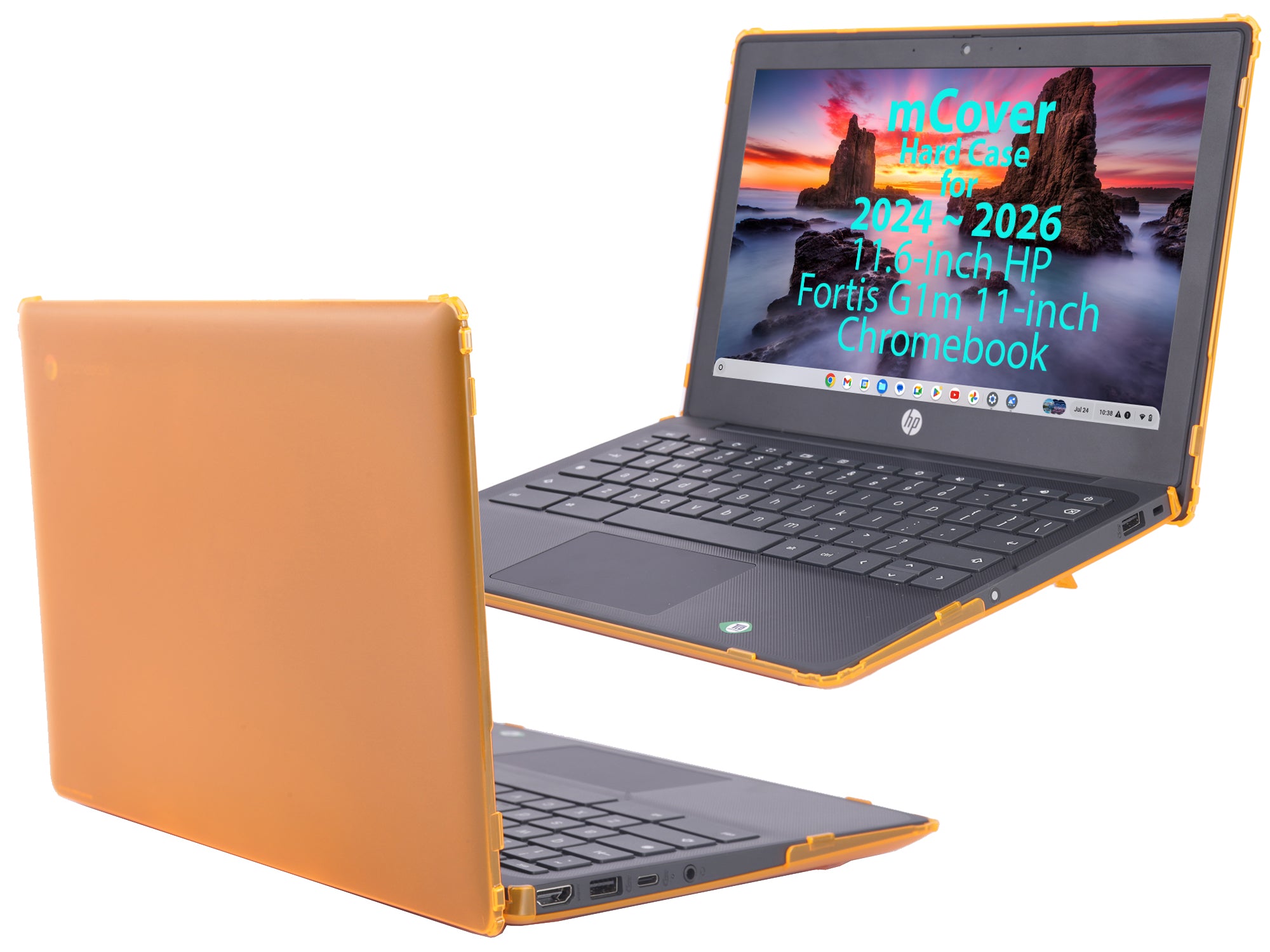 mCover Case ONLY Compatible for 2024-2026 11.6" HP Fortis G1m 11 Clamshell or Fortis Flip G1m 11 2-in-1 Chromebook (NOT Fitting Any Other HP Models)