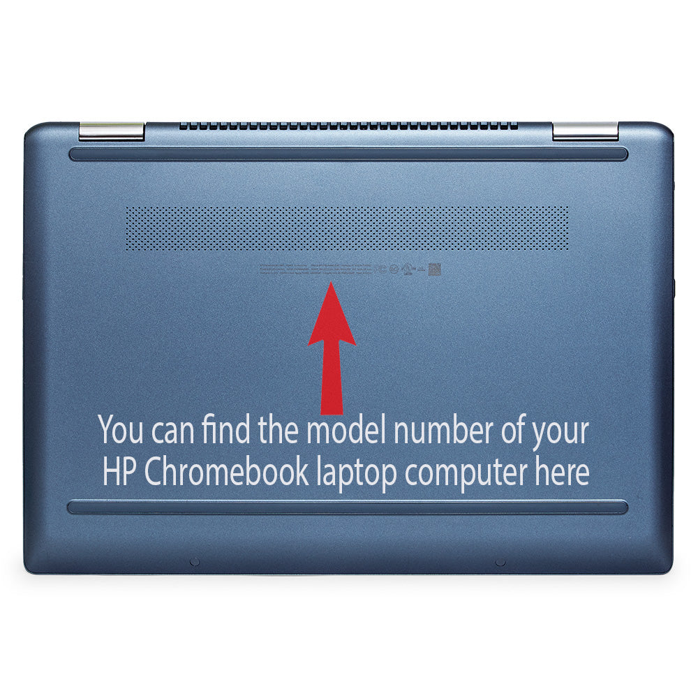 mCover Aqua Clip-On Case for 2020-2022 HP Chromebook x360 14a-CA0000 Series Laptops