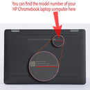 mCover Aqua Clip-On Case for 2020-2022 HP Chromebook x360 14a-CA0000 Series Laptops