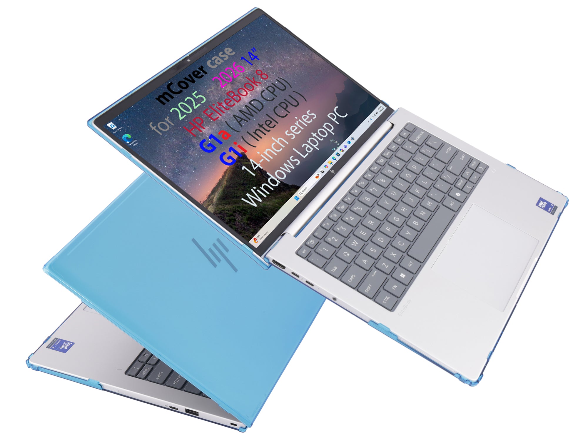 mCover Case Compatible Only for 2025-2026 14" HP EliteBook 8 G1a | G1i 14 inch Windows Laptop Computer (NOT Fitting Any Other HP Models)