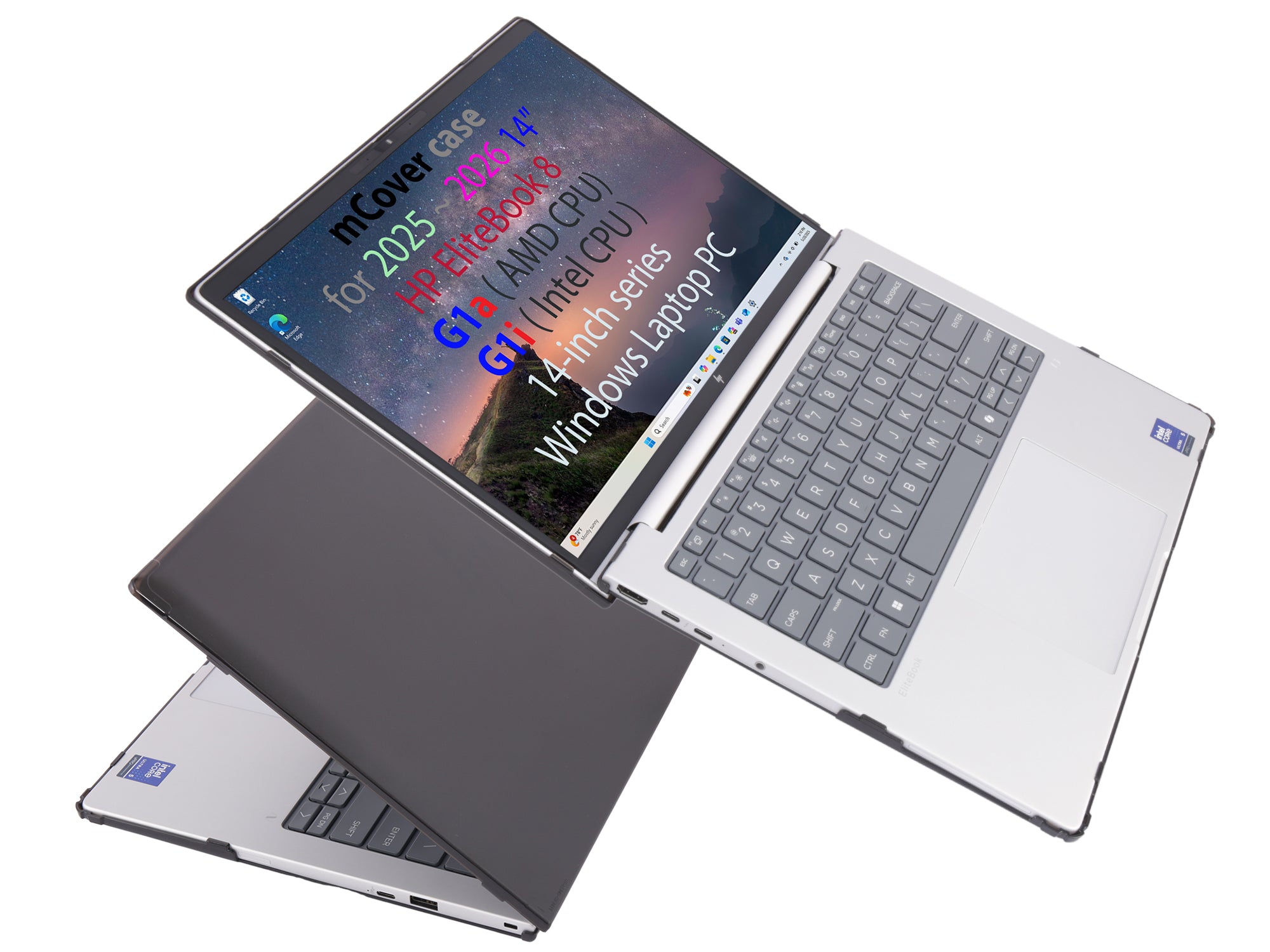 mCover Case Compatible Only for 2025-2026 14" HP EliteBook 8 G1a | G1i 14 inch Windows Laptop Computer (NOT Fitting Any Other HP Models)