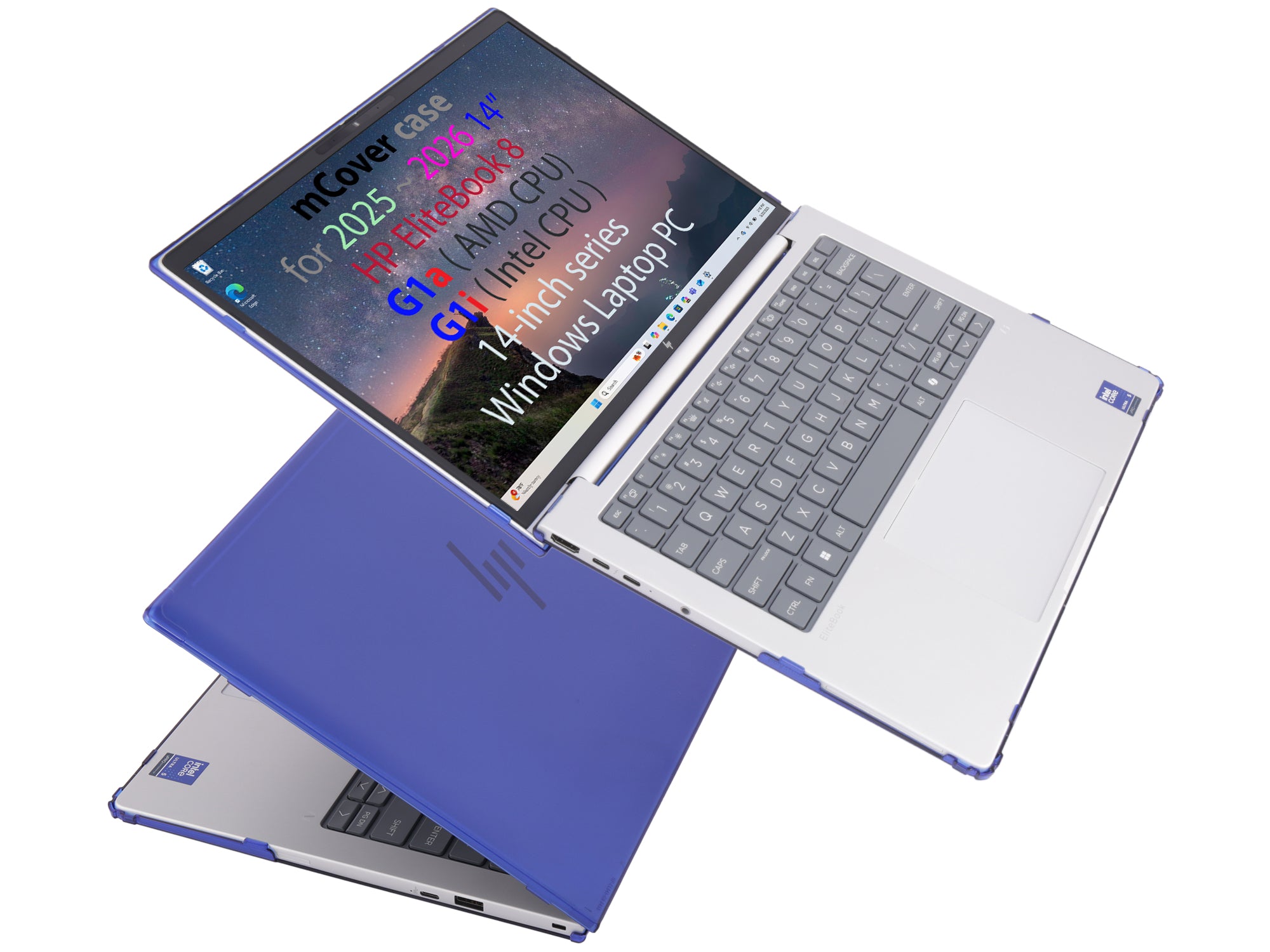 mCover Case Compatible Only for 2025-2026 14" HP EliteBook 8 G1a | G1i 14 inch Windows Laptop Computer (NOT Fitting Any Other HP Models)