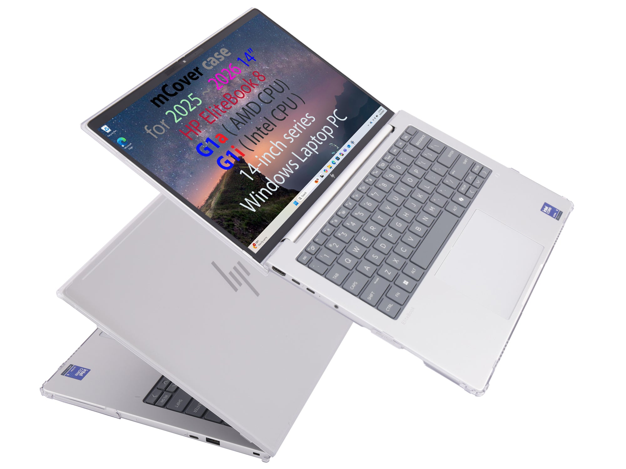 mCover Case Compatible Only for 2025-2026 14" HP EliteBook 8 G1a | G1i 14 inch Windows Laptop Computer (NOT Fitting Any Other HP Models)