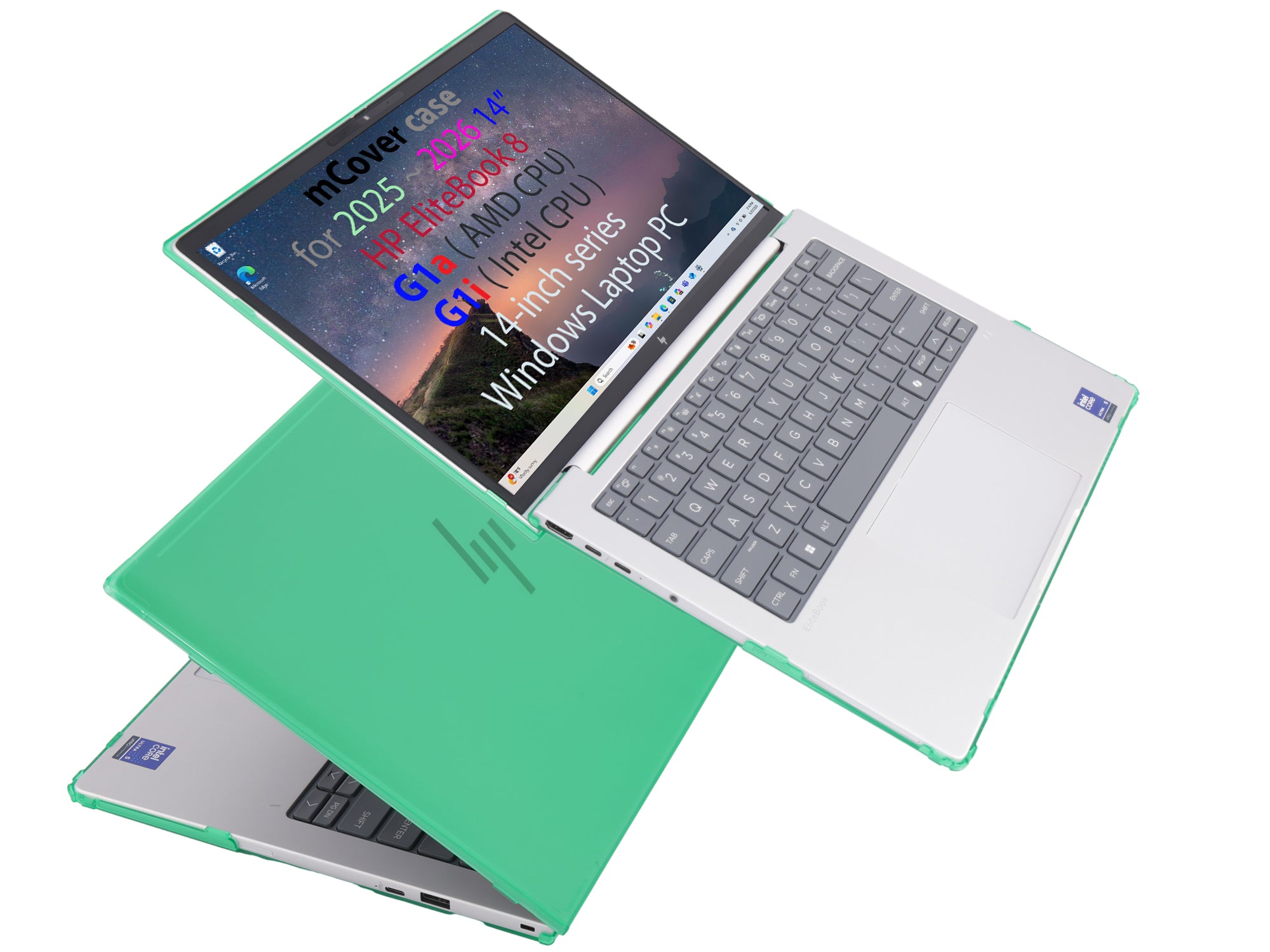 mCover Case Compatible Only for 2025-2026 14" HP EliteBook 8 G1a | G1i 14 inch Windows Laptop Computer (NOT Fitting Any Other HP Models)