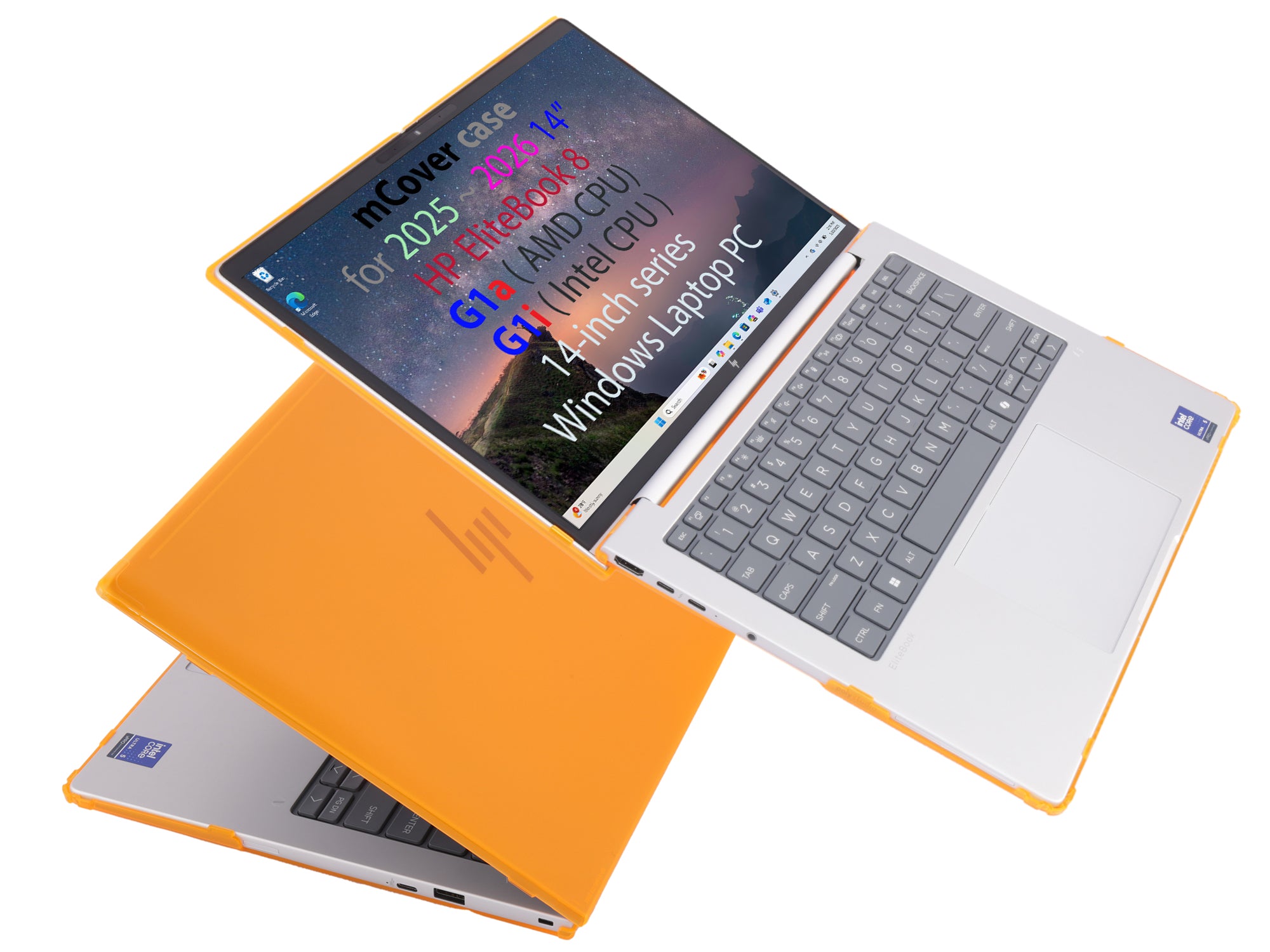 mCover Case Compatible Only for 2025-2026 14" HP EliteBook 8 G1a | G1i 14 inch Windows Laptop Computer (NOT Fitting Any Other HP Models)