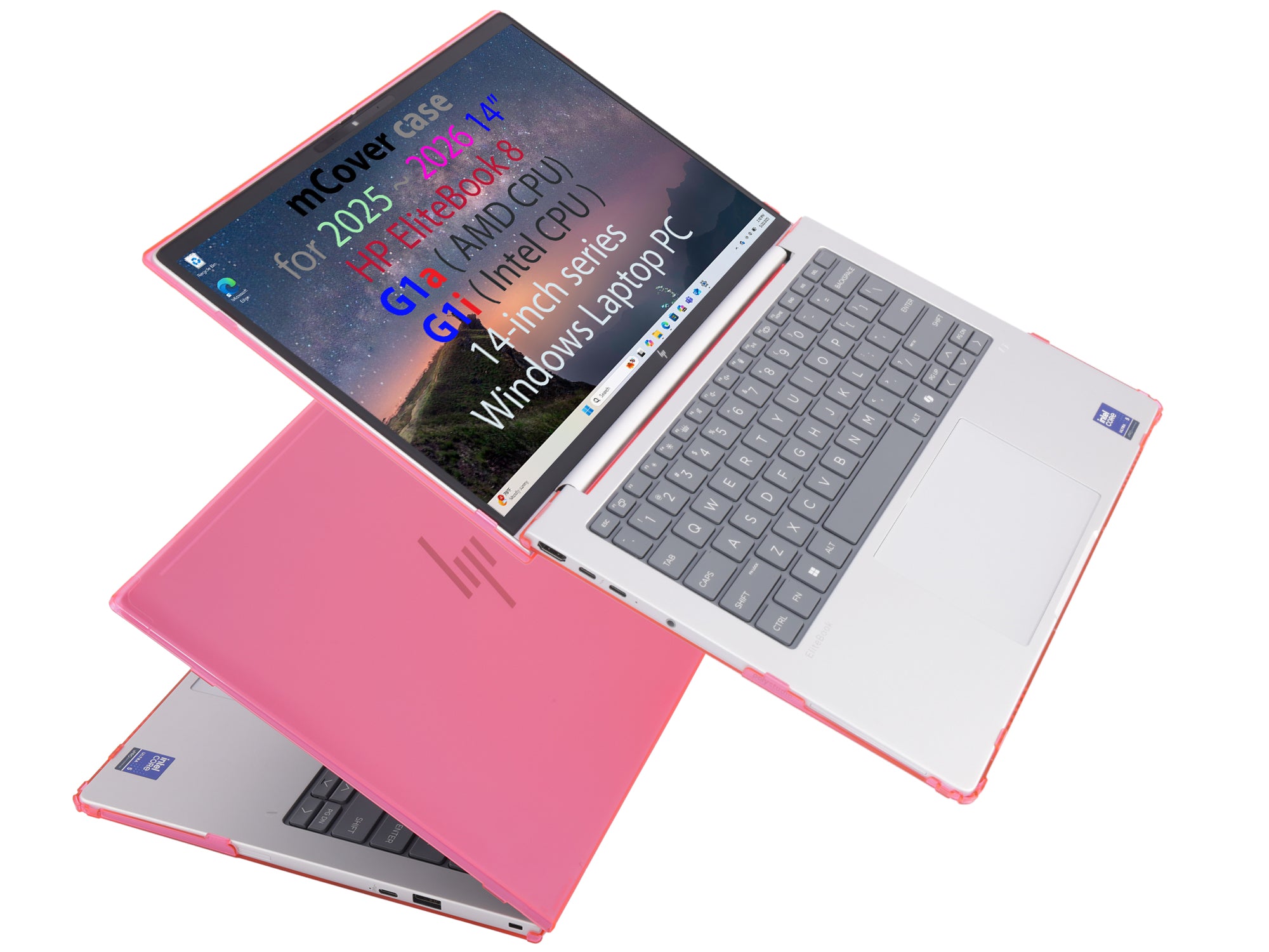 mCover Case Compatible Only for 2025-2026 14" HP EliteBook 8 G1a | G1i 14 inch Windows Laptop Computer (NOT Fitting Any Other HP Models)