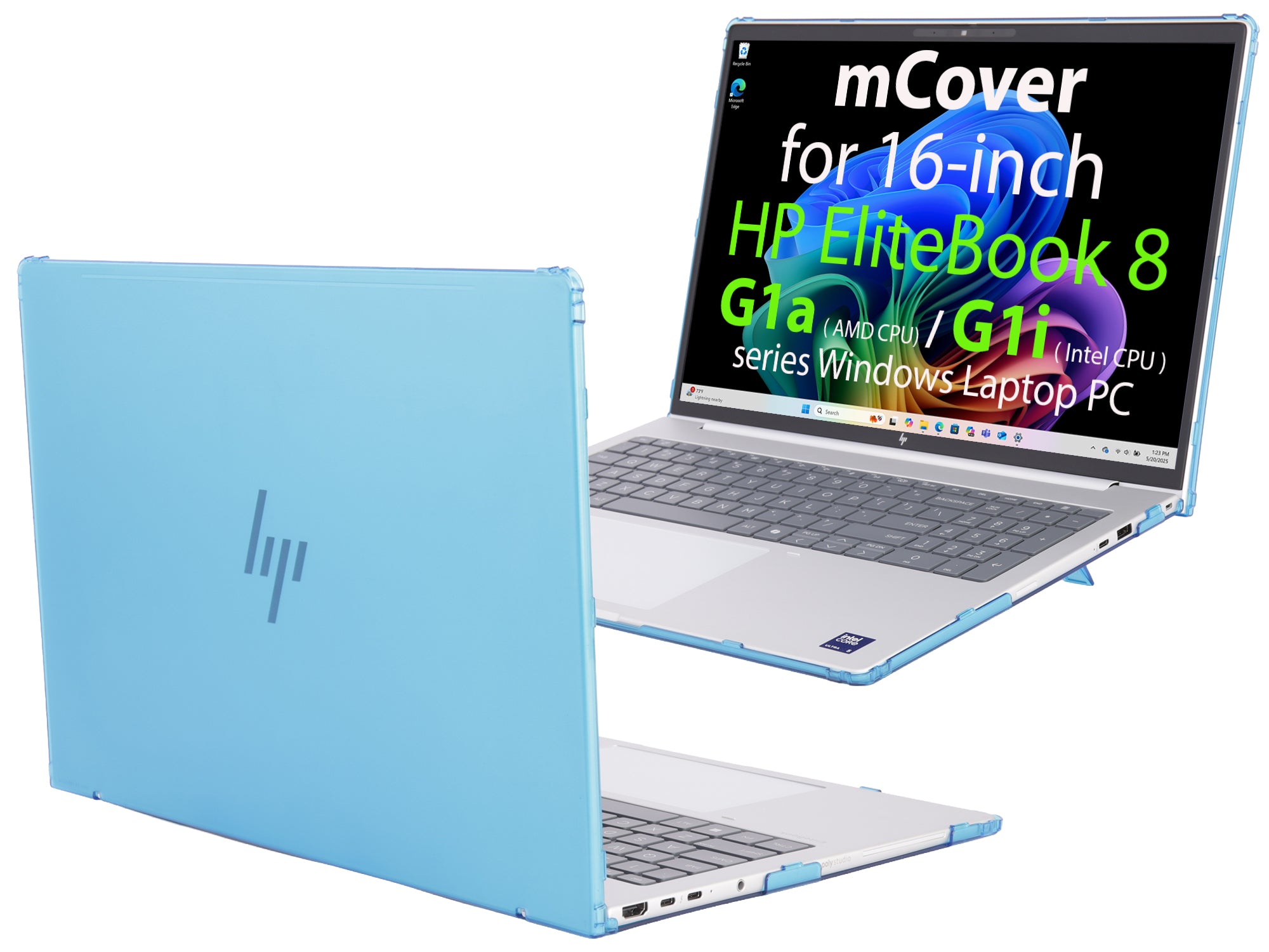 mCover Case Only Compatible for 2025～2026 16" HP EliteBook 8 G1a (AMD) | G1i (Intel) 16 inch Windows Notebook AI PC (Not for Other HP Models)