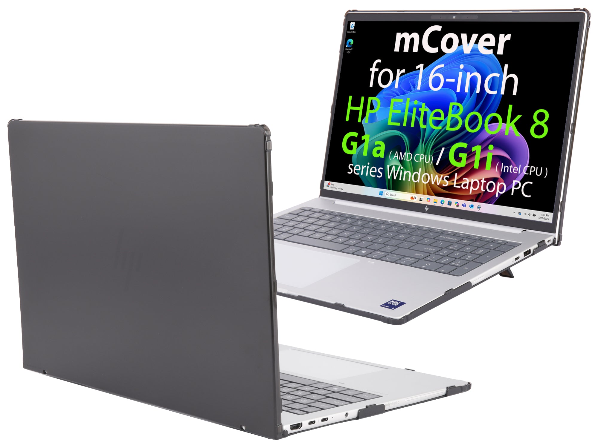 mCover Case Only Compatible for 2025～2026 16" HP EliteBook 8 G1a (AMD) | G1i (Intel) 16 inch Windows Notebook AI PC (Not for Other HP Models)