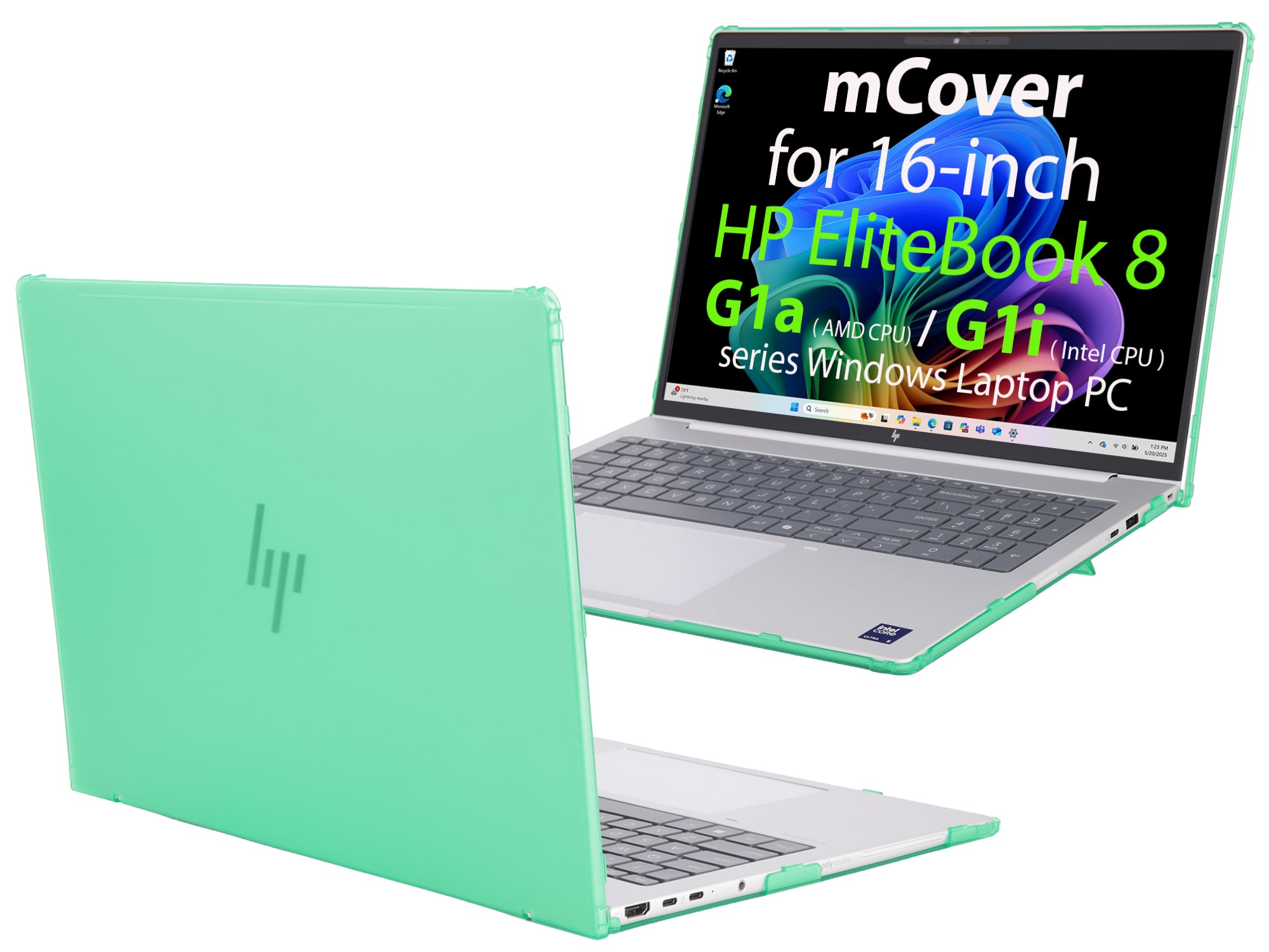 mCover Case Only Compatible for 2025～2026 16" HP EliteBook 8 G1a (AMD) | G1i (Intel) 16 inch Windows Notebook AI PC (Not for Other HP Models)