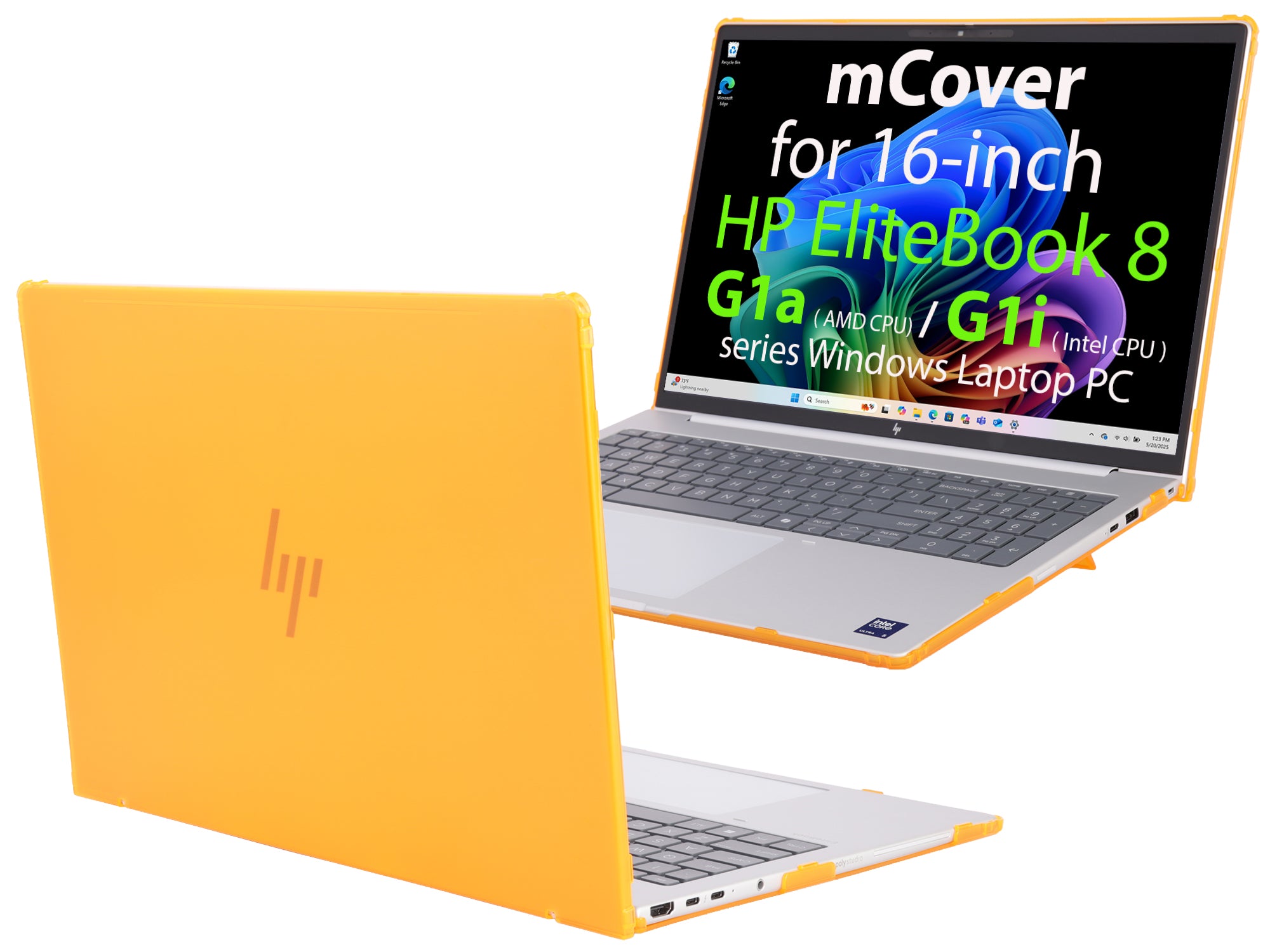mCover Case Only Compatible for 2025～2026 16" HP EliteBook 8 G1a (AMD) | G1i (Intel) 16 inch Windows Notebook AI PC (Not for Other HP Models)