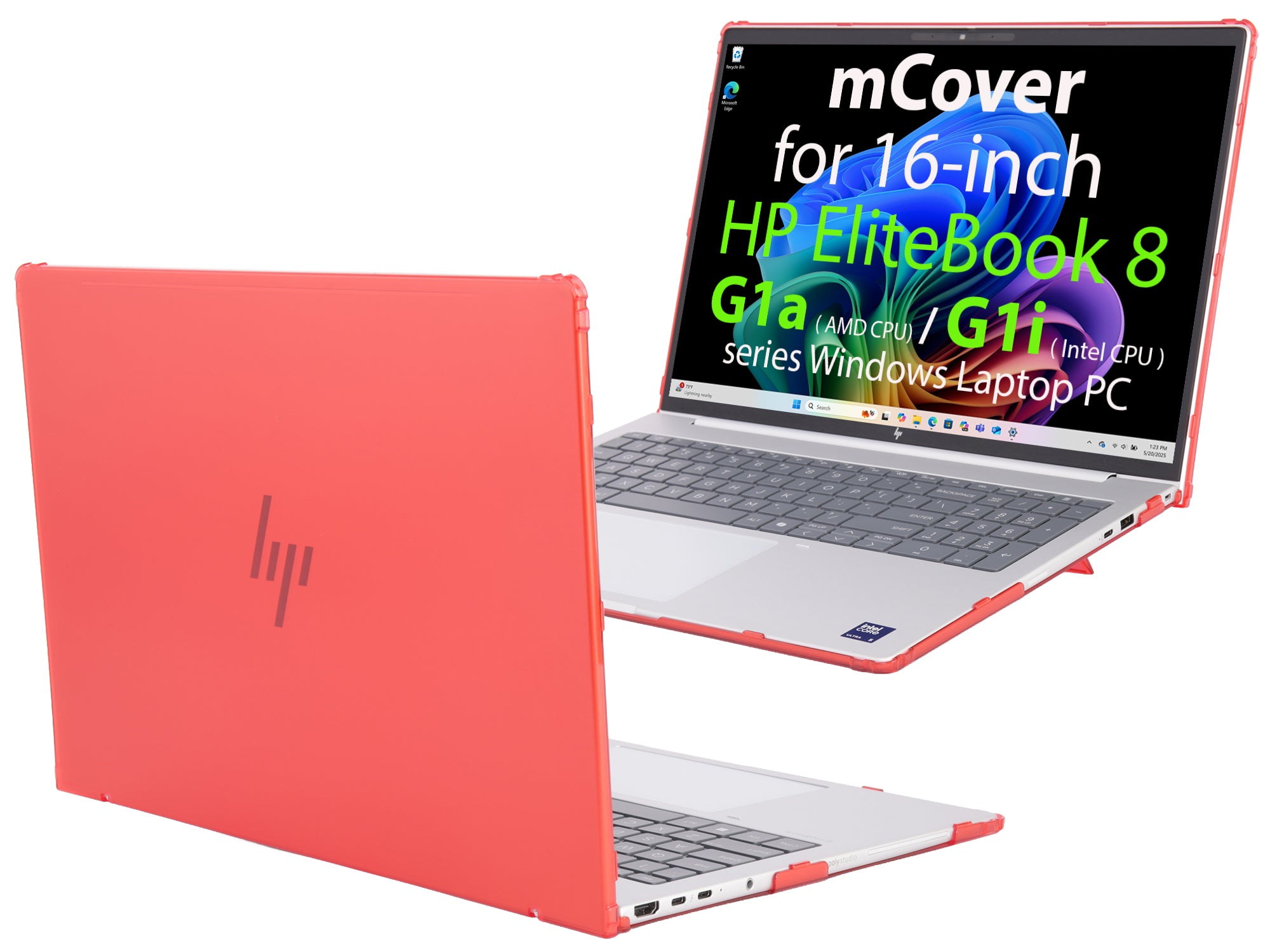 mCover Case Only Compatible for 2025～2026 16" HP EliteBook 8 G1a (AMD) | G1i (Intel) 16 inch Windows Notebook AI PC (Not for Other HP Models)