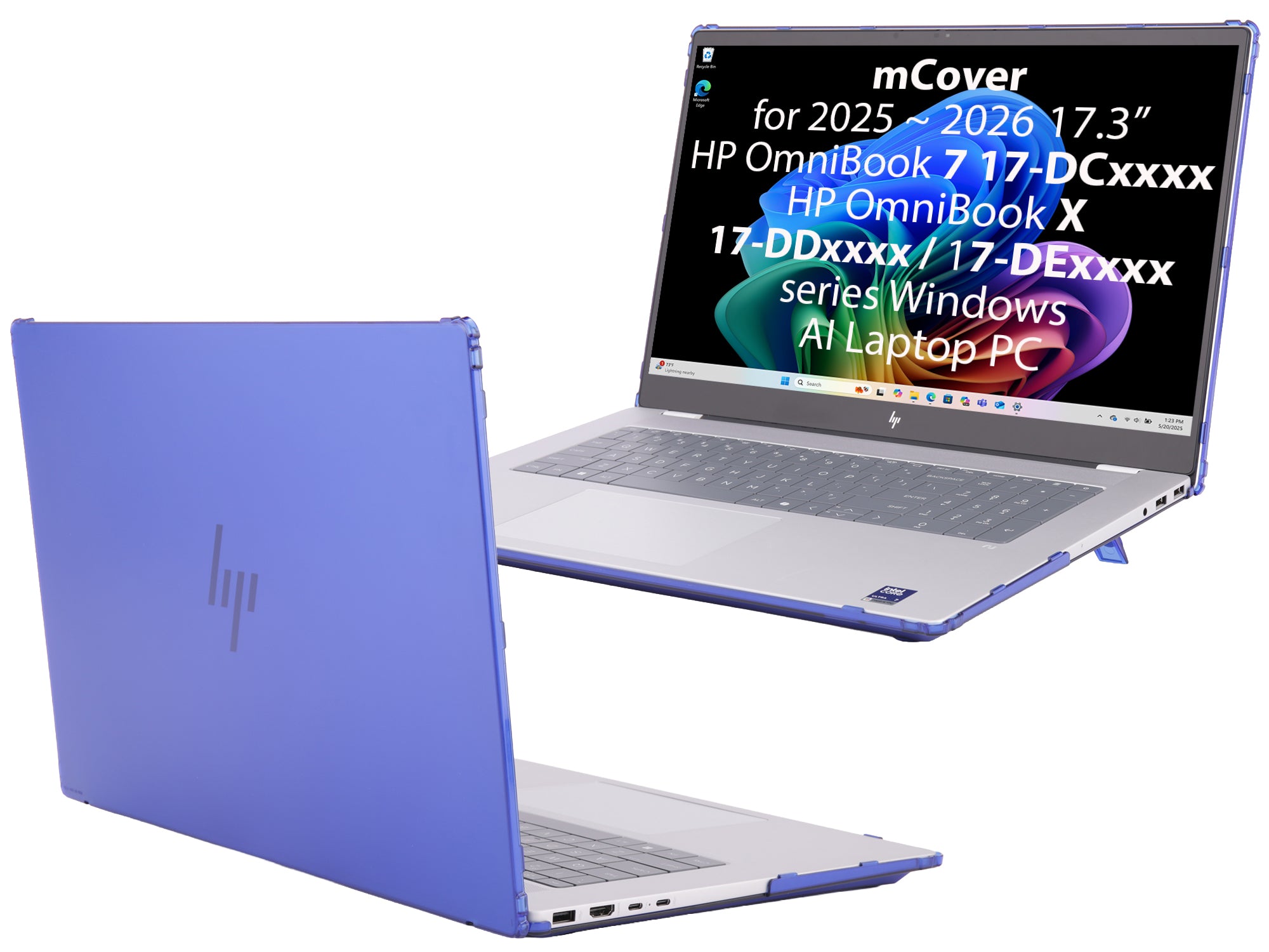 mCover Case ONLY Compatible for 17.3” 2025+ HP OmniBook 7 17-DCxxxx and OmniBook X 17-DDxxxx 17-DExxxx Series Windows Laptop PC (NOT Fitting Other HP Models)