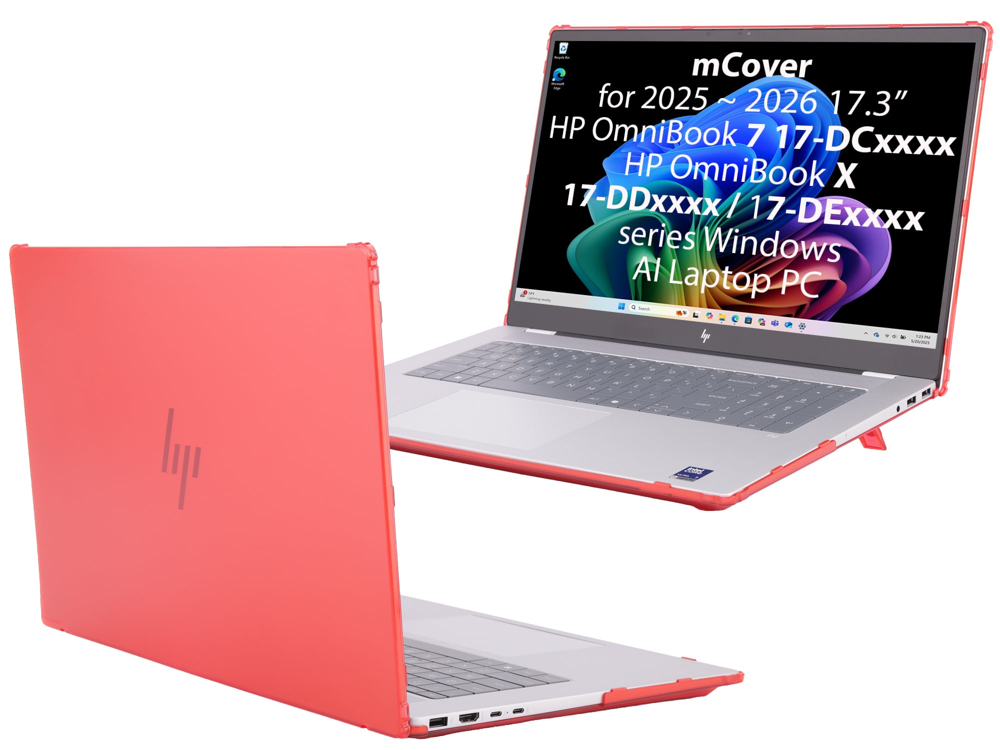 mCover Case ONLY Compatible for 17.3” 2025+ HP OmniBook 7 17-DCxxxx and OmniBook X 17-DDxxxx 17-DExxxx Series Windows Laptop PC (NOT Fitting Other HP Models)