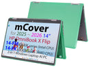 mCover Hard Case ONLY Compatible for 2025+ 14" HP OmniBook X Flip 14-FMxxxx 14-FKxxxx 2-in-1 (with 360° Hinge) Windows Laptop (NOT Fitting Any Other HP Models)