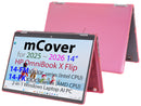 mCover Hard Case ONLY Compatible for 2025+ 14" HP OmniBook X Flip 14-FMxxxx 14-FKxxxx 2-in-1 (with 360° Hinge) Windows Laptop (NOT Fitting Any Other HP Models)