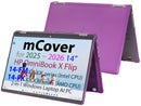 mCover Hard Case ONLY Compatible for 2025+ 14" HP OmniBook X Flip 14-FMxxxx 14-FKxxxx 2-in-1 (with 360° Hinge) Windows Laptop (NOT Fitting Any Other HP Models)