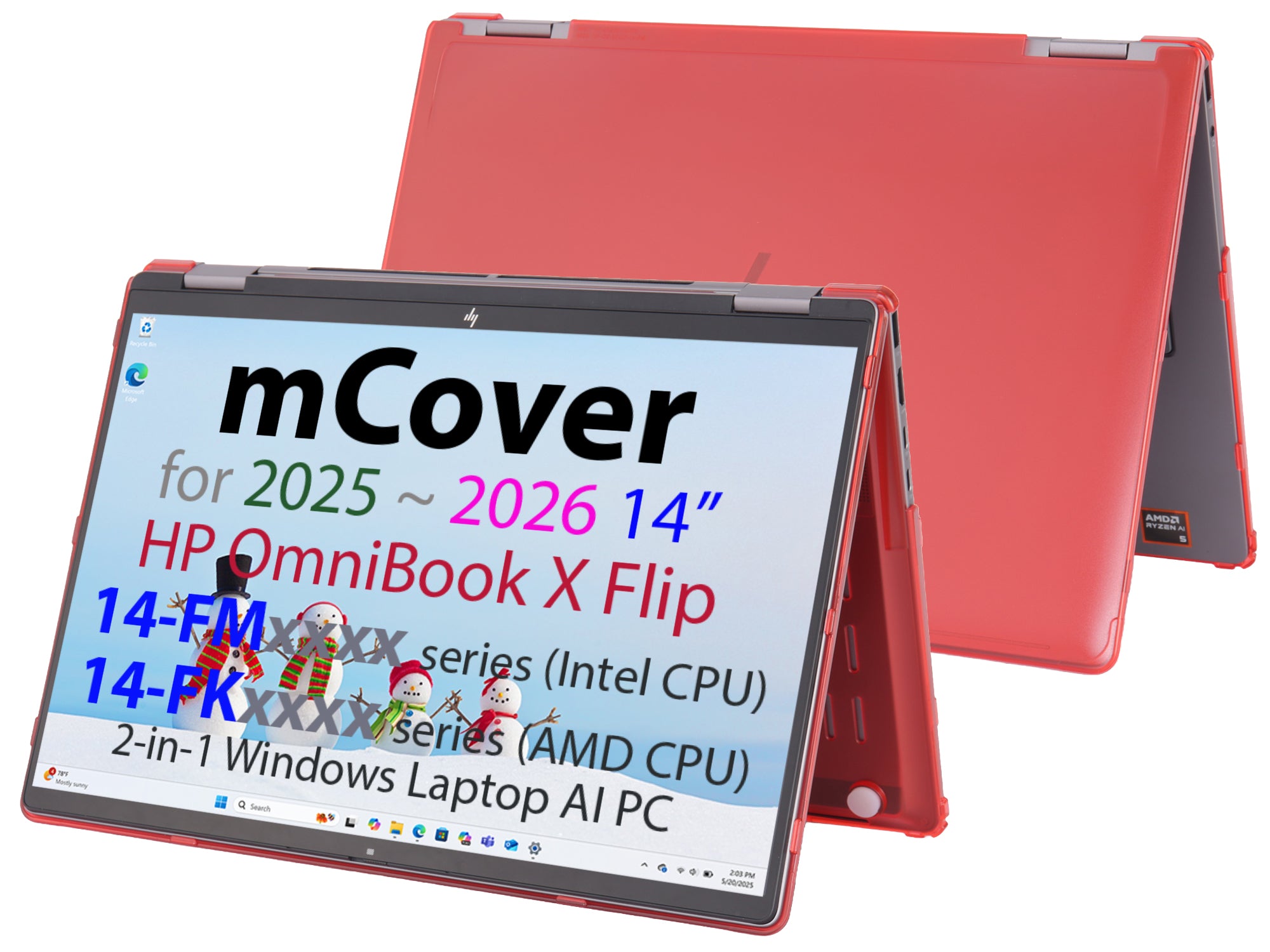 mCover Hard Case ONLY Compatible for 2025+ 14