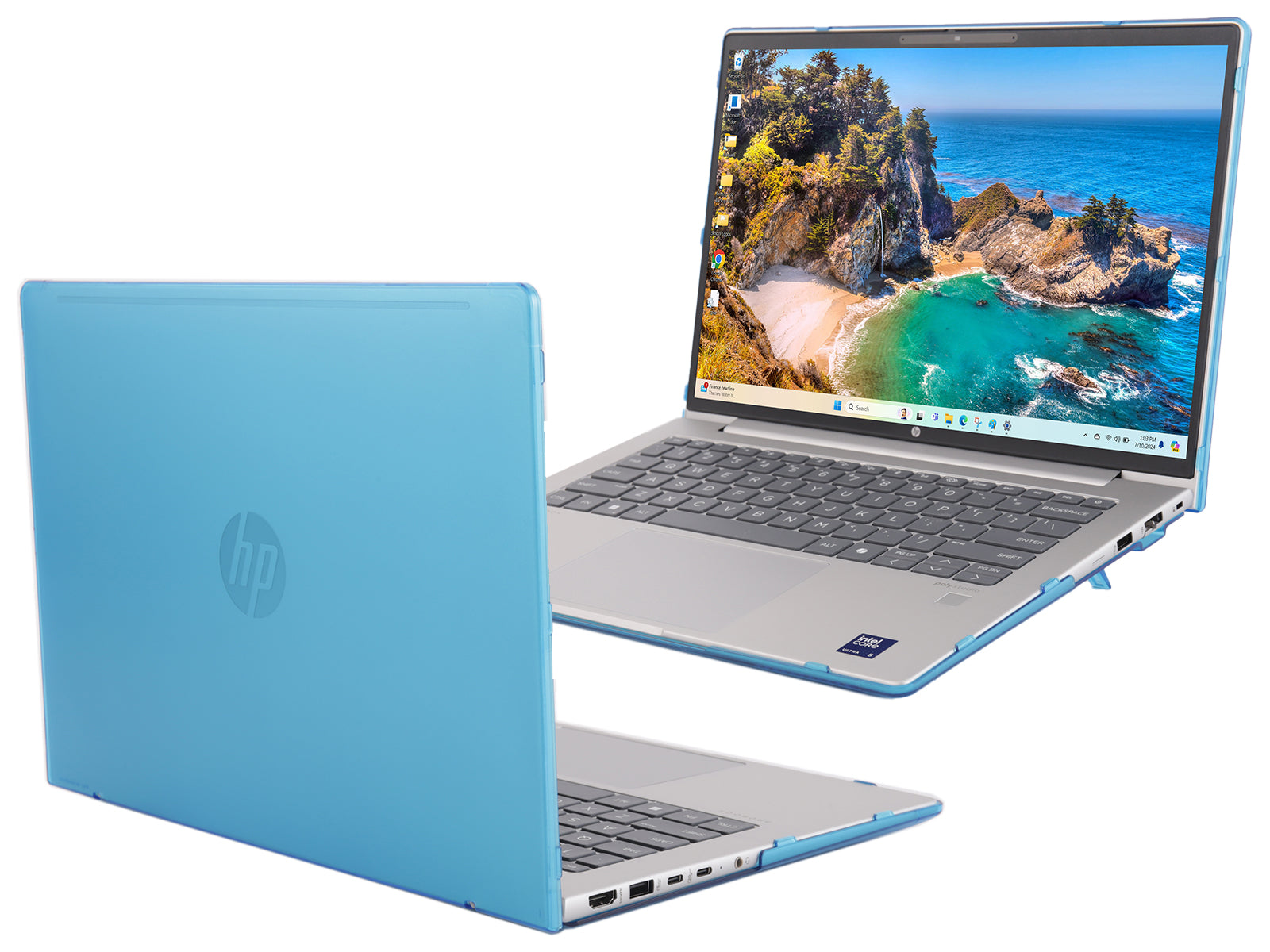 mCover Case ONLY Compatible for 2024 ～ 2025 14-inch HP ProBook 440/445 G11, ProBook G1iR | G1ah and EliteBook 640 | 645 G11 Series Windows Notebook PC (NOT Fitting Other HP Models)