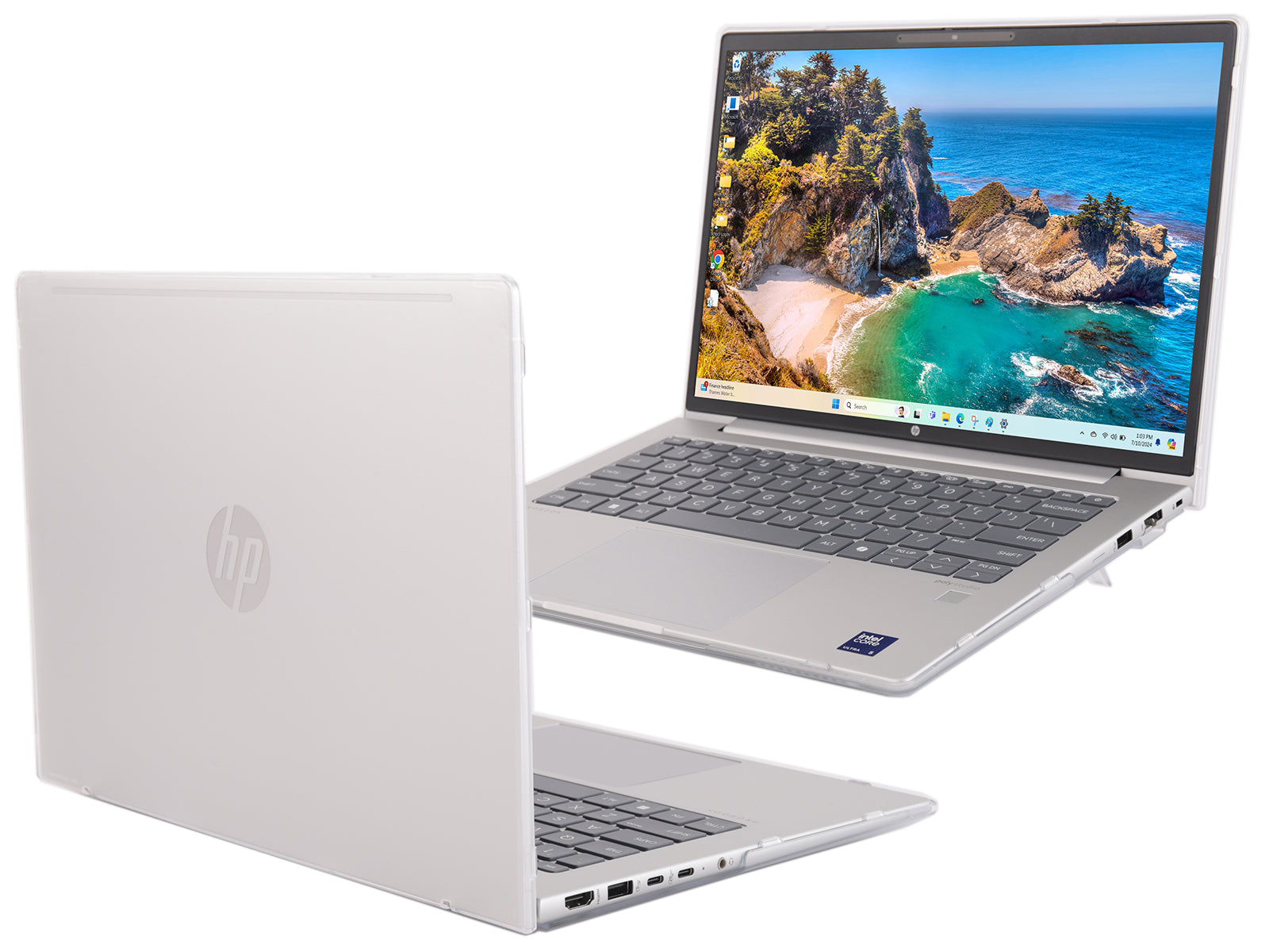 mCover Case ONLY Compatible for 2024 ～ 2025 14-inch HP ProBook 440/445 G11, ProBook G1iR | G1ah and EliteBook 640 | 645 G11 Series Windows Notebook PC (NOT Fitting Other HP Models)