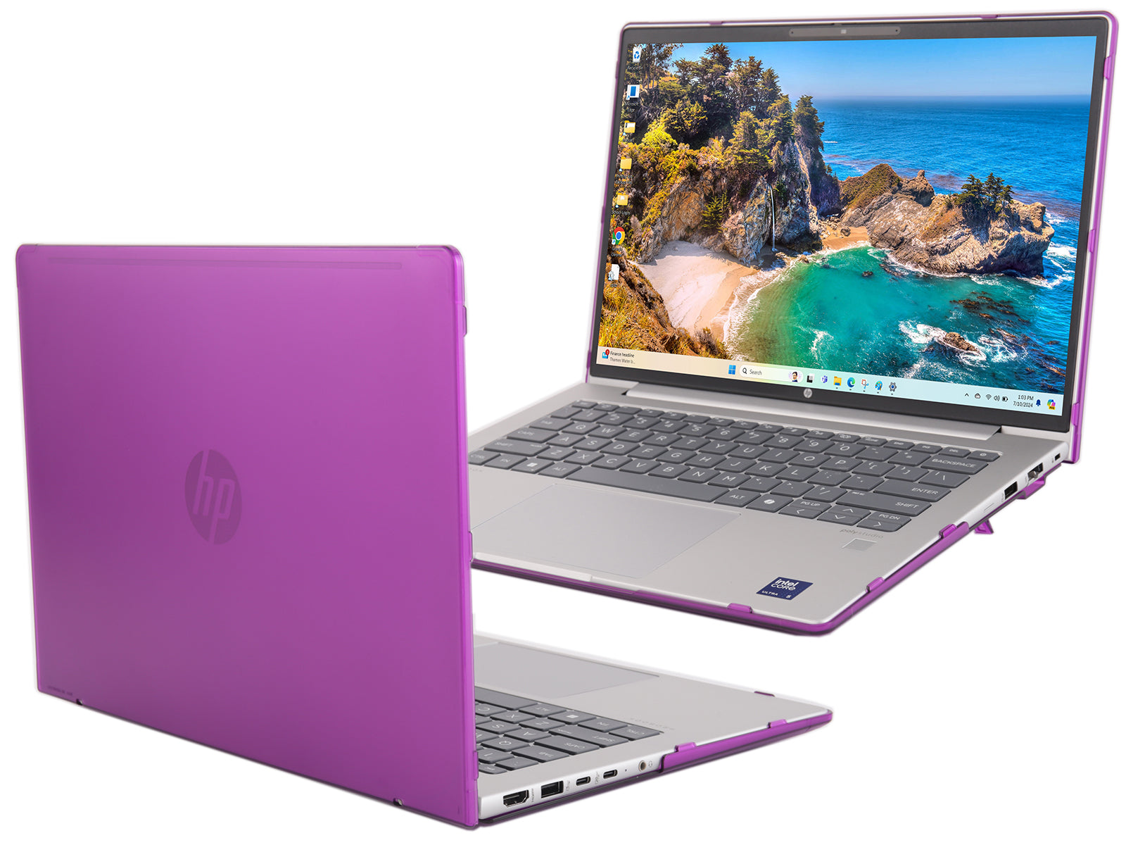 mCover Case ONLY Compatible for 2024 ～ 2025 14-inch HP ProBook 440/445 G11, ProBook G1iR | G1ah and EliteBook 640 | 645 G11 Series Windows Notebook PC (NOT Fitting Other HP Models)