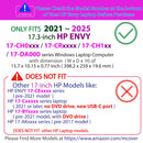 mCover Case Compatible ONLY for 2021-2024 17-inch HP Envy 17-CRxxxx / 17-CH0000 / 17-CH1xx Series Windows Notebook PC (NOT Fitting Any Other HP Models)