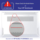 mCover Case Compatible for 2021~2022 14" HP Pavilion 14-DVxxxx Series Traditional (with 180° Hinge) Notebook Computers ONLY (NOT Compatible with Other HP Pavilion Series)