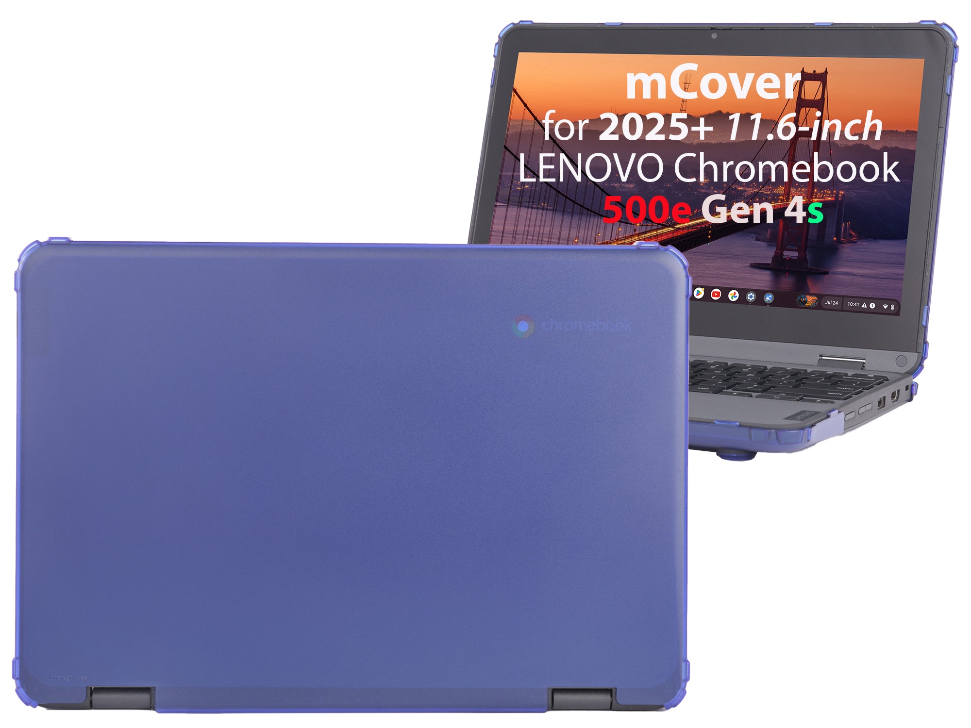 mCover Hard Shell Case Only Compatible for 2025 or Later 11.6" Lenovo 500e Chromebook Gen 4s 2-in-1 Laptop (NOT Fitting Any Other Lenovo Models)