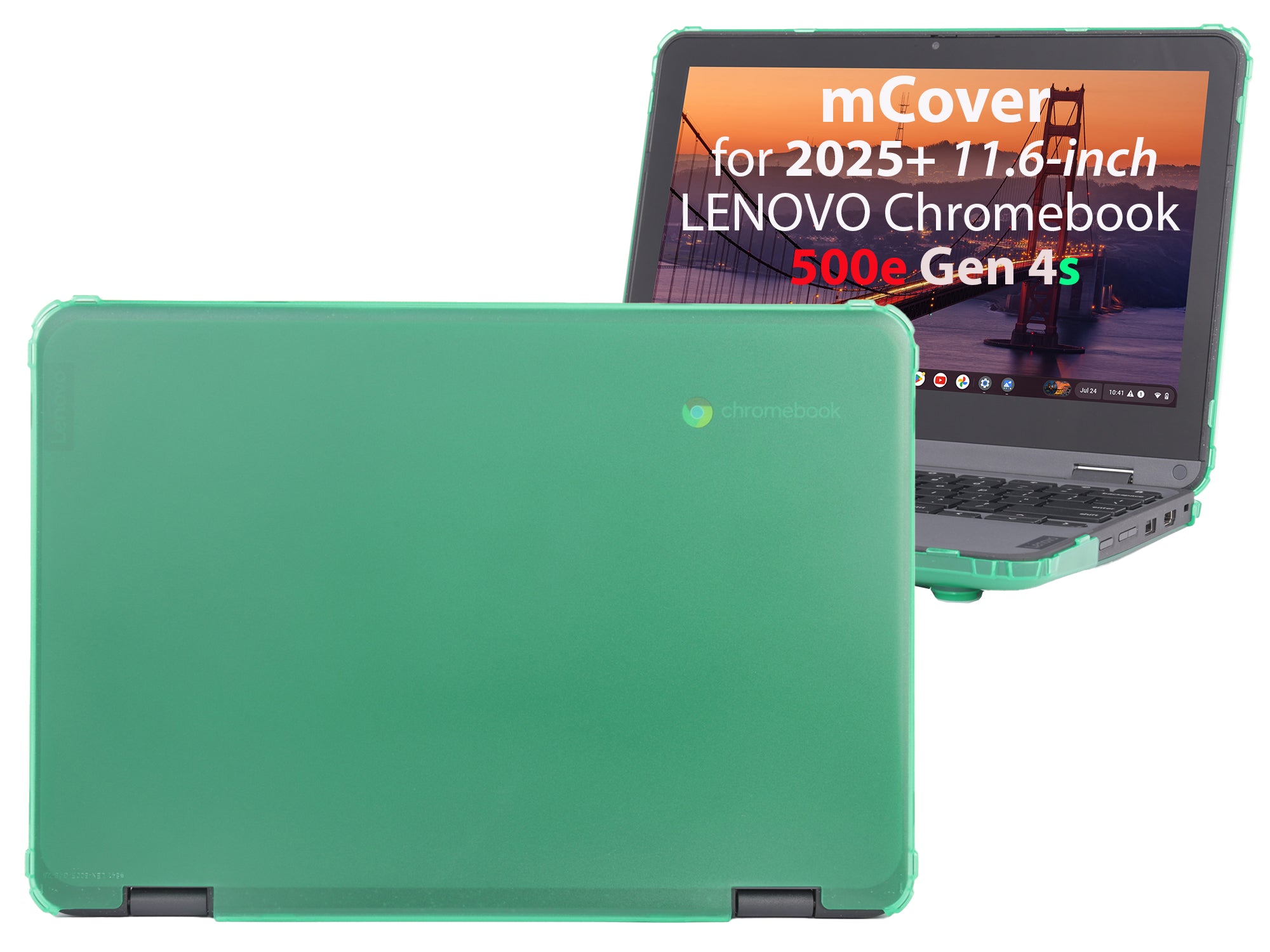 mCover Hard Shell Case Only Compatible for 2025 or Later 11.6" Lenovo 500e Chromebook Gen 4s 2-in-1 Laptop (NOT Fitting Any Other Lenovo Models)