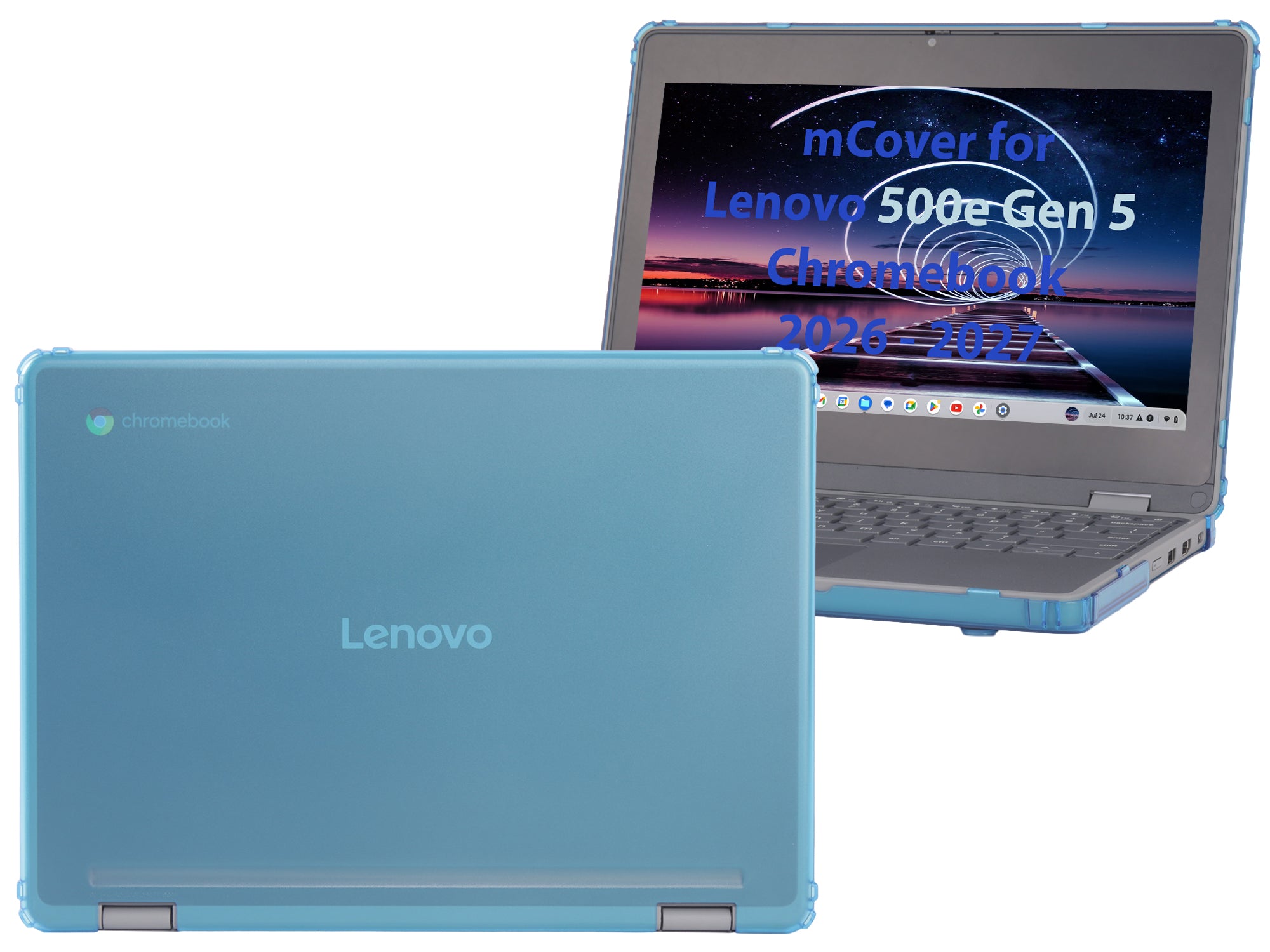 mCover Hard Case ONLY Compatible for 2026+ 11.6" or 12.2" Lenovo Chromebook 500e 2-in-1 Gen 5 Notebook Computer (NOT Fitting Any Other Lenovo Models)