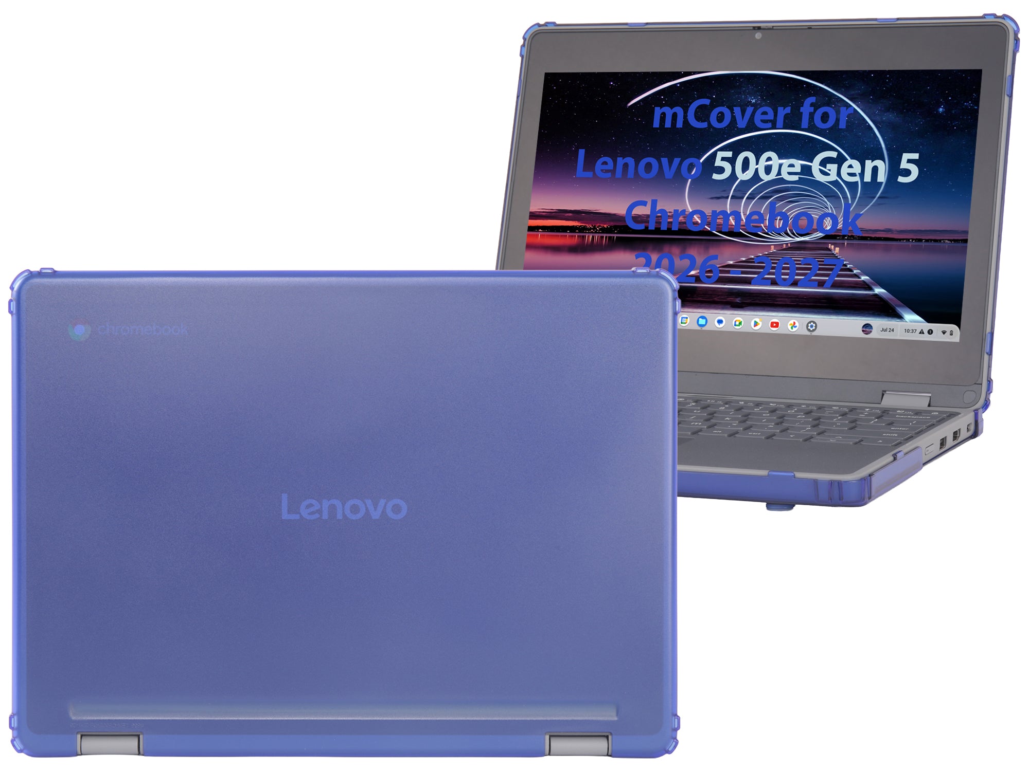 mCover Hard Case ONLY Compatible for 2026+ 11.6" or 12.2" Lenovo Chromebook 500e 2-in-1 Gen 5 Notebook Computer (NOT Fitting Any Other Lenovo Models)