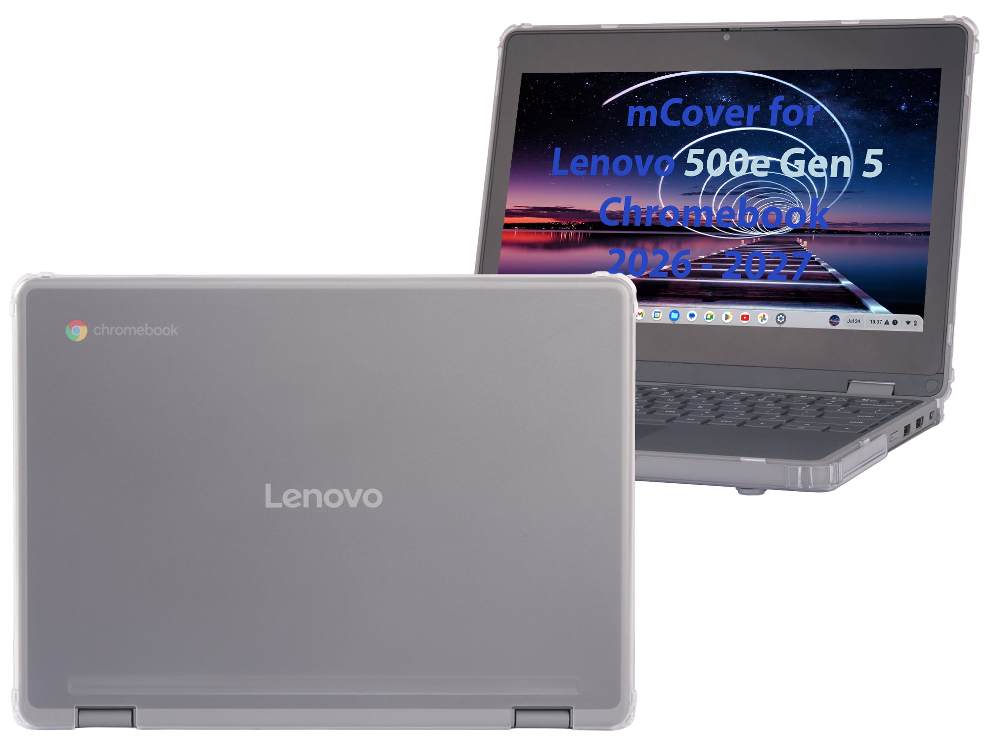 mCover Hard Case ONLY Compatible for 2026+ 11.6" or 12.2" Lenovo Chromebook 500e 2-in-1 Gen 5 Notebook Computer (NOT Fitting Any Other Lenovo Models)