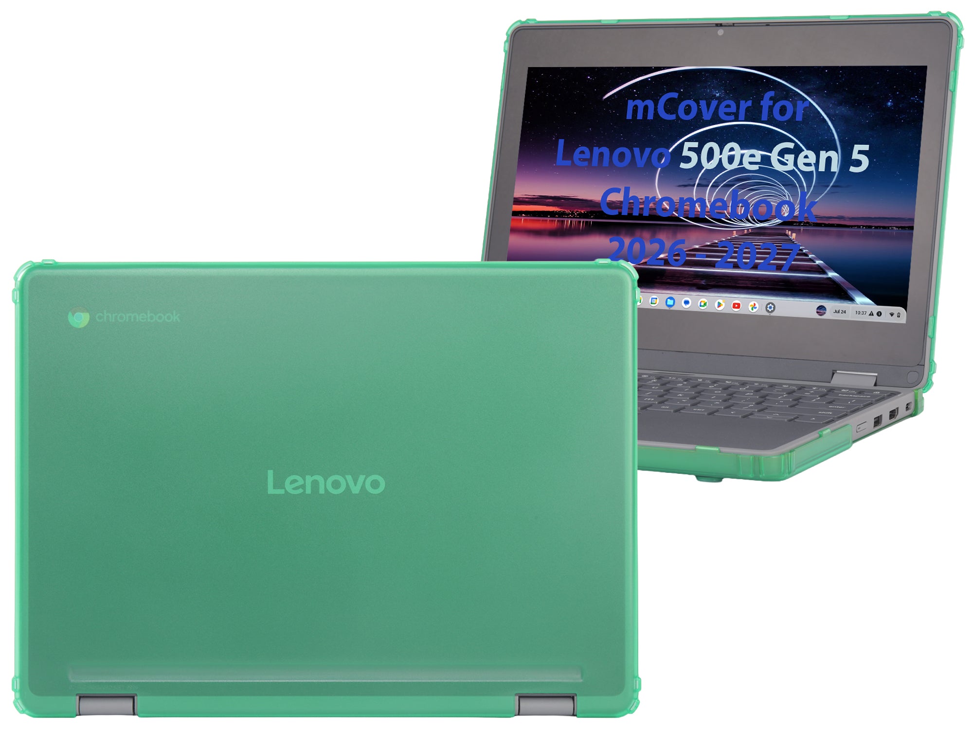 mCover Hard Case ONLY Compatible for 2026+ 11.6" or 12.2" Lenovo Chromebook 500e 2-in-1 Gen 5 Notebook Computer (NOT Fitting Any Other Lenovo Models)