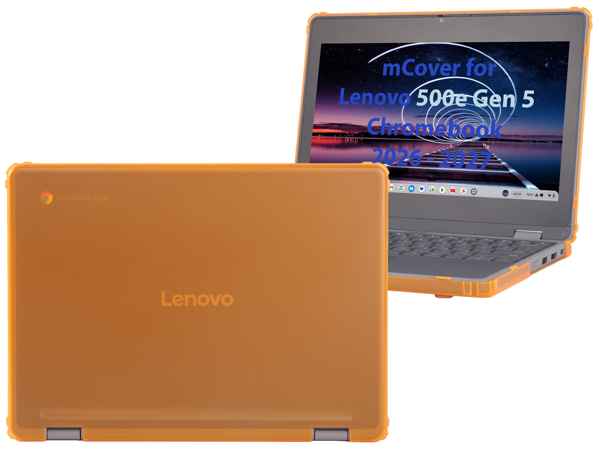mCover Hard Case ONLY Compatible for 2026+ 11.6" or 12.2" Lenovo Chromebook 500e 2-in-1 Gen 5 Notebook Computer (NOT Fitting Any Other Lenovo Models)