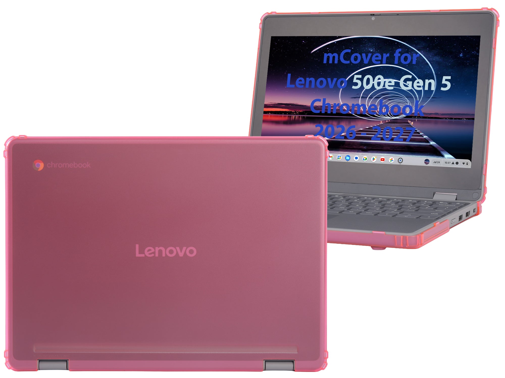 mCover Hard Case ONLY Compatible for 2026+ 11.6" or 12.2" Lenovo Chromebook 500e 2-in-1 Gen 5 Notebook Computer (NOT Fitting Any Other Lenovo Models)