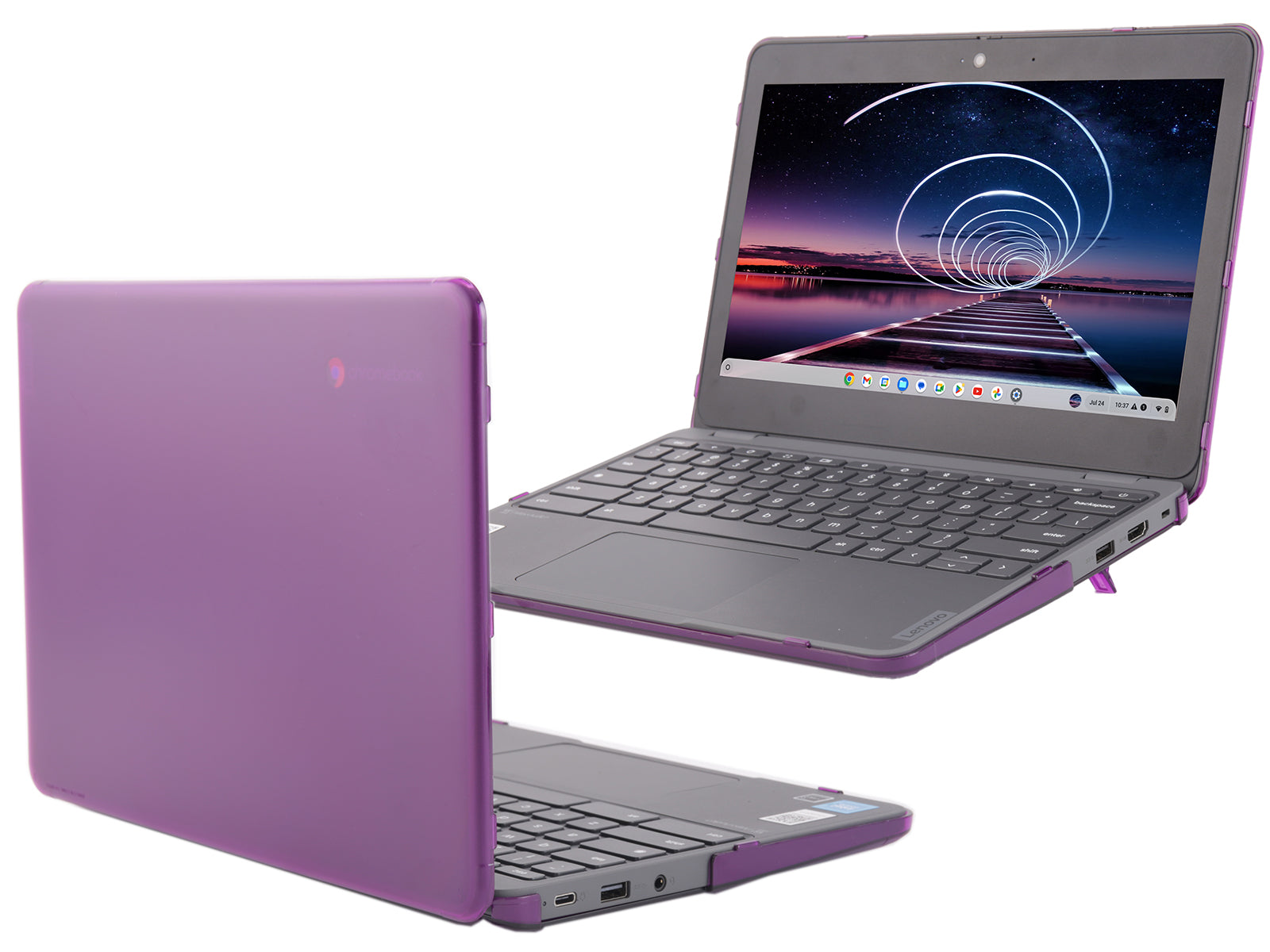 mCover Hard Case ONLY Compatible for 2024~2025 11.6" Lenovo 100E Chromebook Gen 4 (with Intel CPU and Model# 83G*) Laptop Computer (NOT Fitting Any Other Lenovo Models)