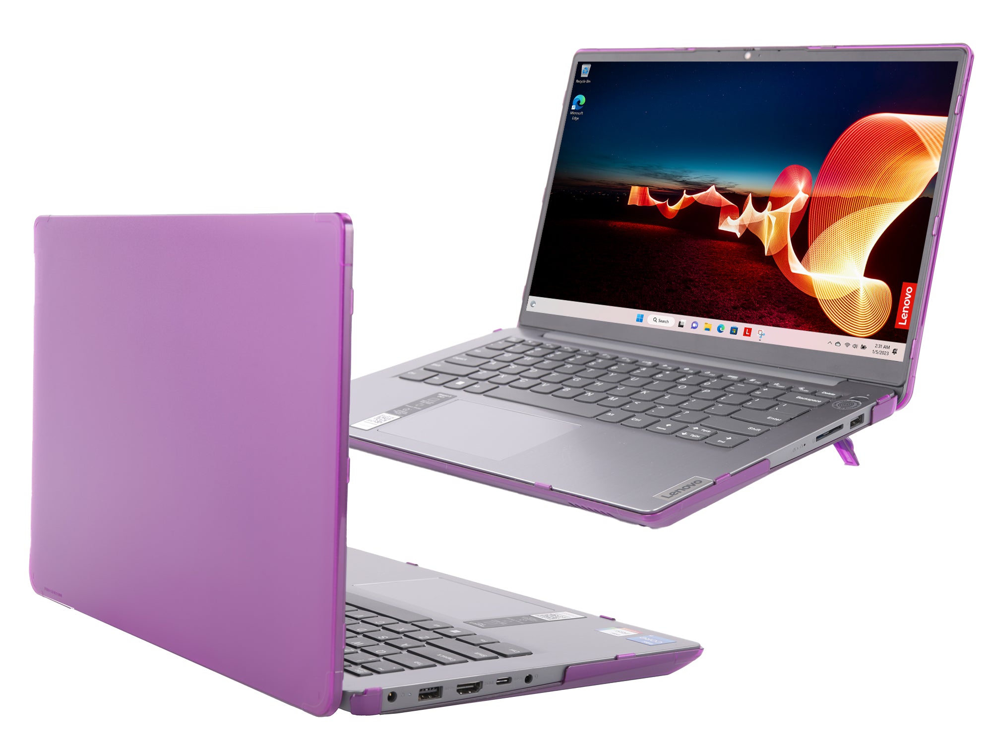 mCover Case Compatible ONLY for 2022-2024 14" Lenovo IdeaPad 3 | 3i Series (14ADA6 / 14ALC6 / 14ABA7 / 14ITL6 / 14IAU7) Windows Laptops (NOT Fitting Any Other Models)