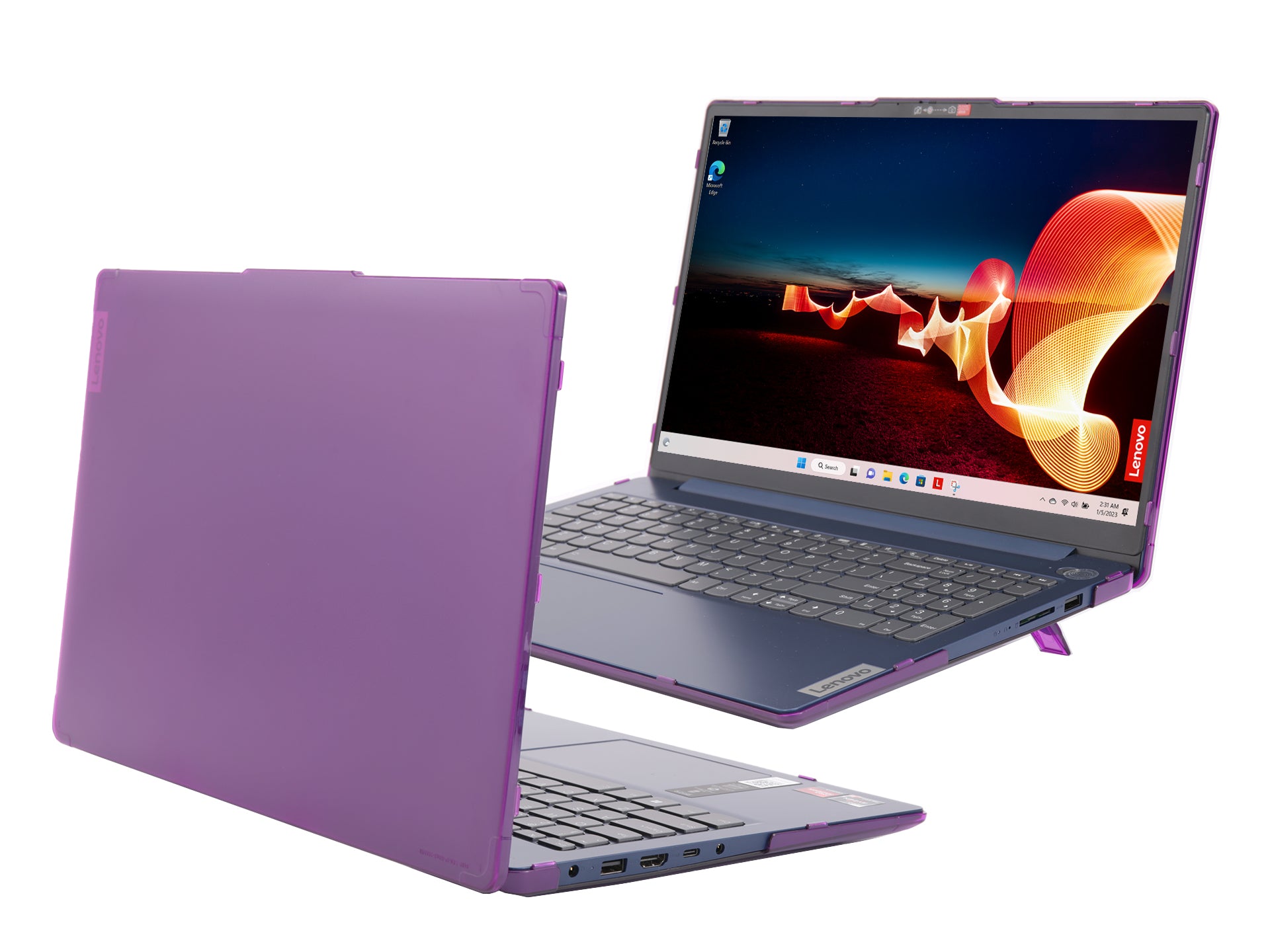 mCover Case Compatible ONLY for 2022-2024 15" Lenovo IdeaPad Slim 3 ｜ 3i 15ABR8 / 15AMN8 / 15IAH8 / 15IAN8 / 15IRH8 / 15IRU8 Windows Computers (NOT Fitting Any Other Lenovo Models)
