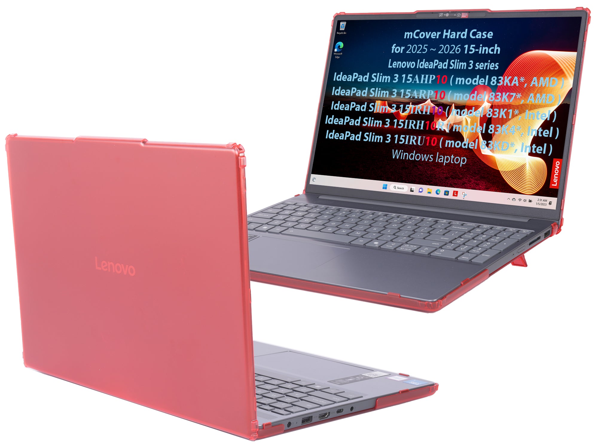 mCover Case ONLY Compatible for 2025-2026 15