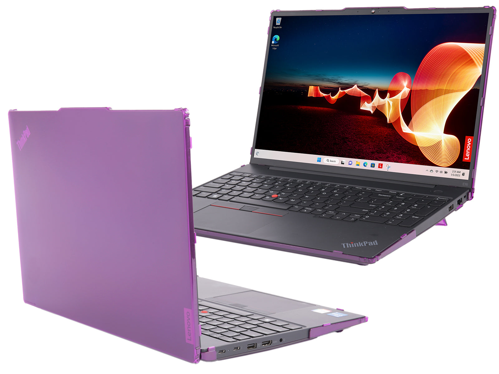 mCover case ONLY Compatible for 2024-2025 16" Lenovo ThinkPad E16 Gen 1 / Gen 2 Windows Notebook Computers (NOT Fitting Any Other Models)