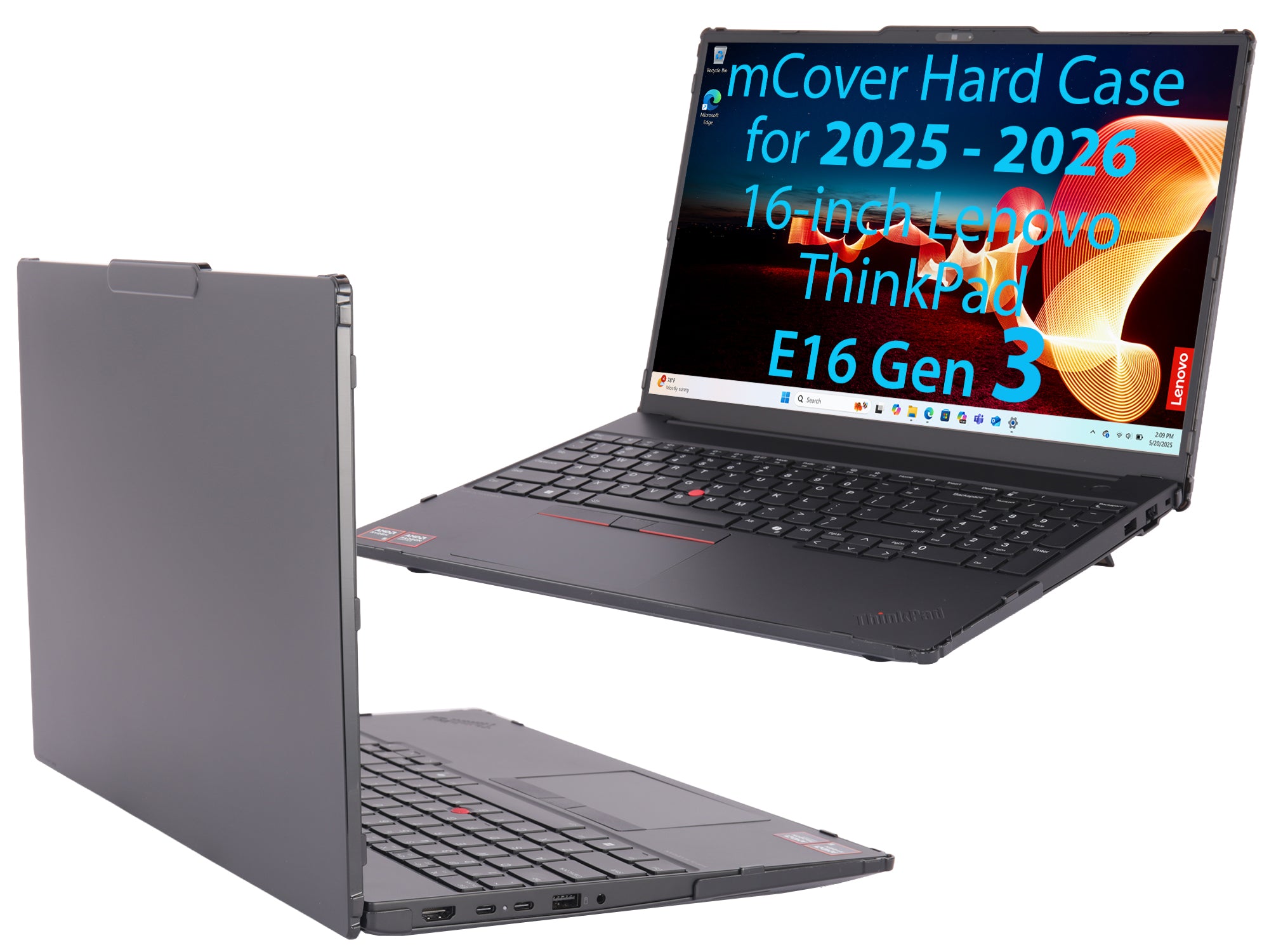 mCover case ONLY Compatible for 2025-2026 16" Lenovo ThinkPad E16 Gen 3 Series Windows Notebook Computers (NOT Fitting Any Other Lenovo Models)