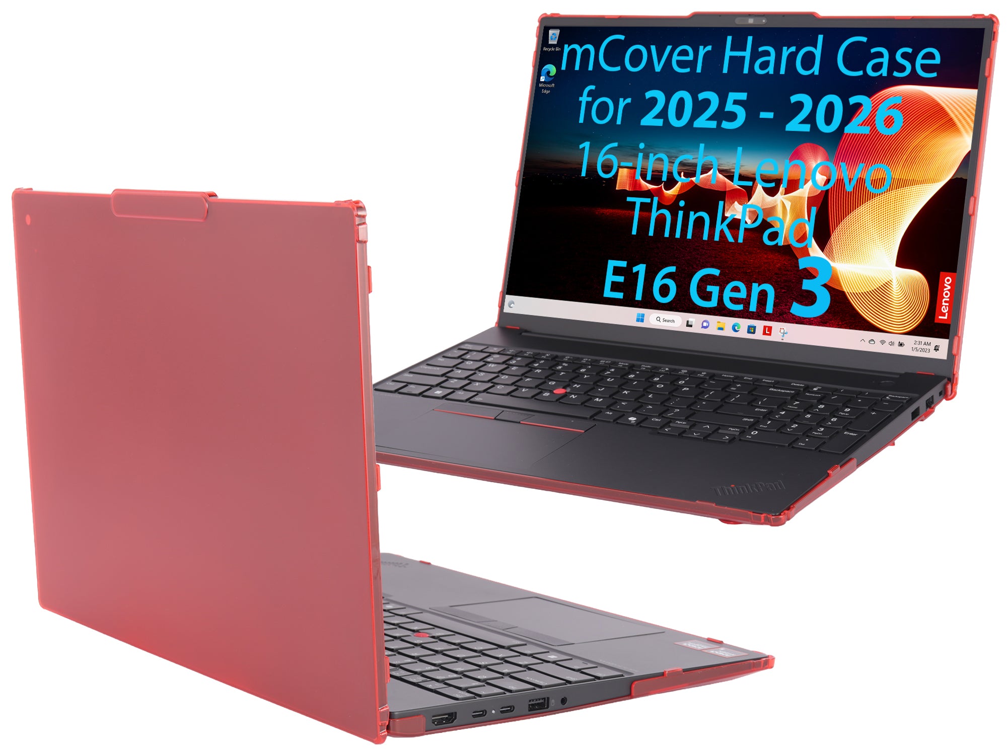 mCover case ONLY Compatible for 2025-2026 16" Lenovo ThinkPad E16 Gen 3 Series Windows Notebook Computers (NOT Fitting Any Other Lenovo Models)