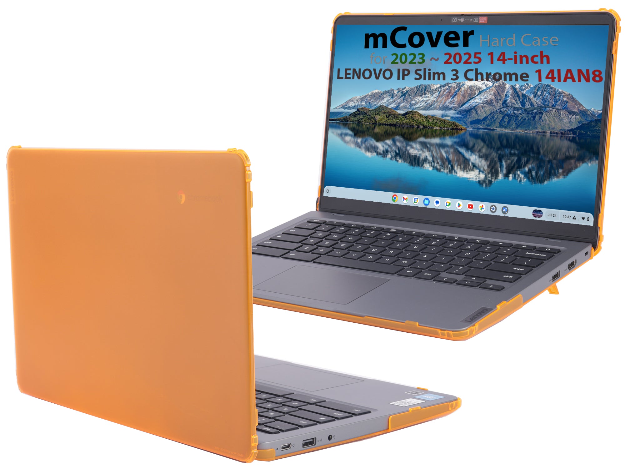mCover Case ONLY Compatible for 2023-2025 14" Lenovo IP Slim 3 Chrome 14IAN8 Chromebook Laptops (NOT Fitting Other Lenovo Models)