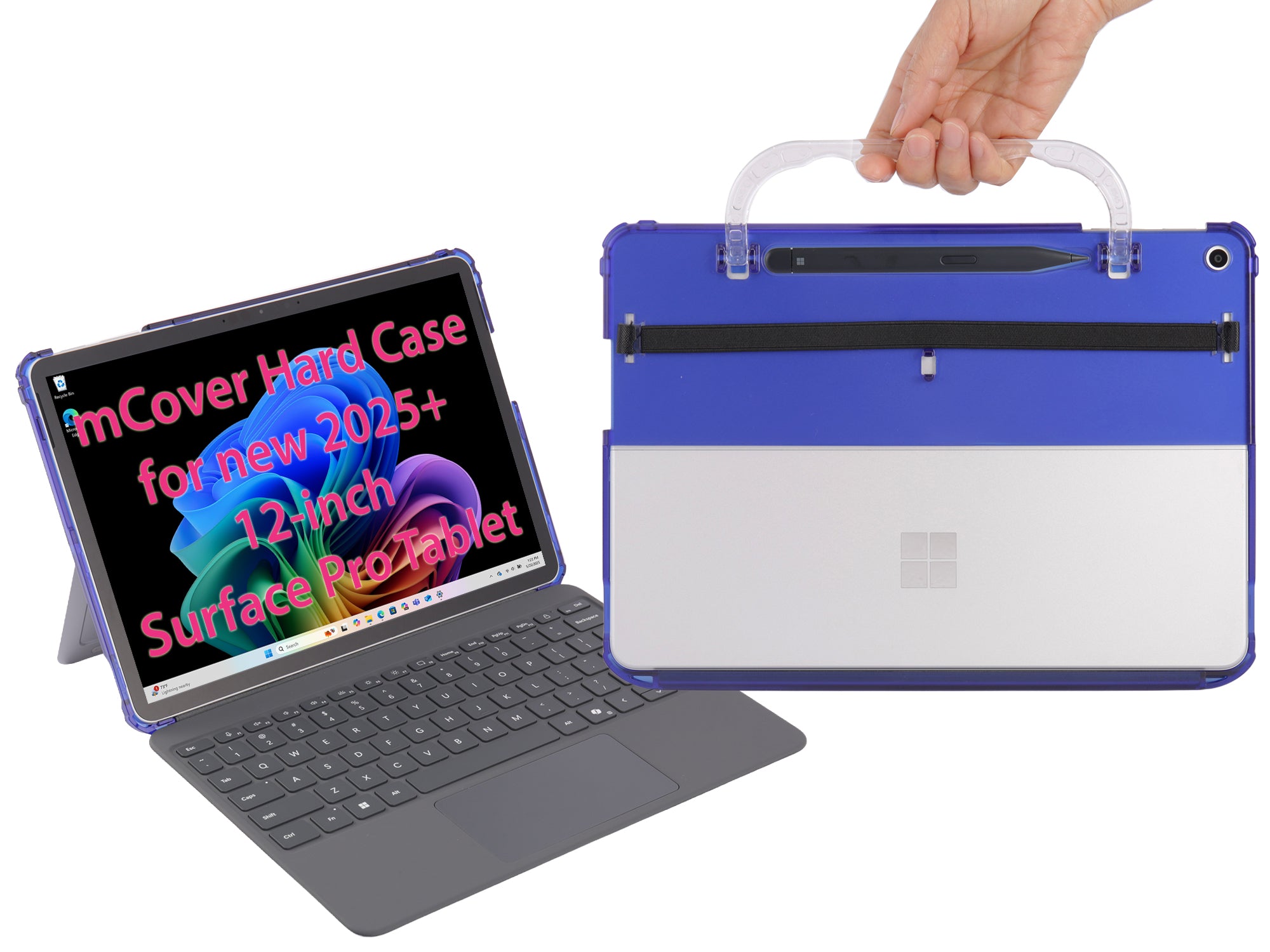 mCover Hard Case ONLY Compatible with New 2025/2026 12-inch Microsoft Surface Pro Tablet Windows PC (NOT Fitting Other Surface Tablet Models)