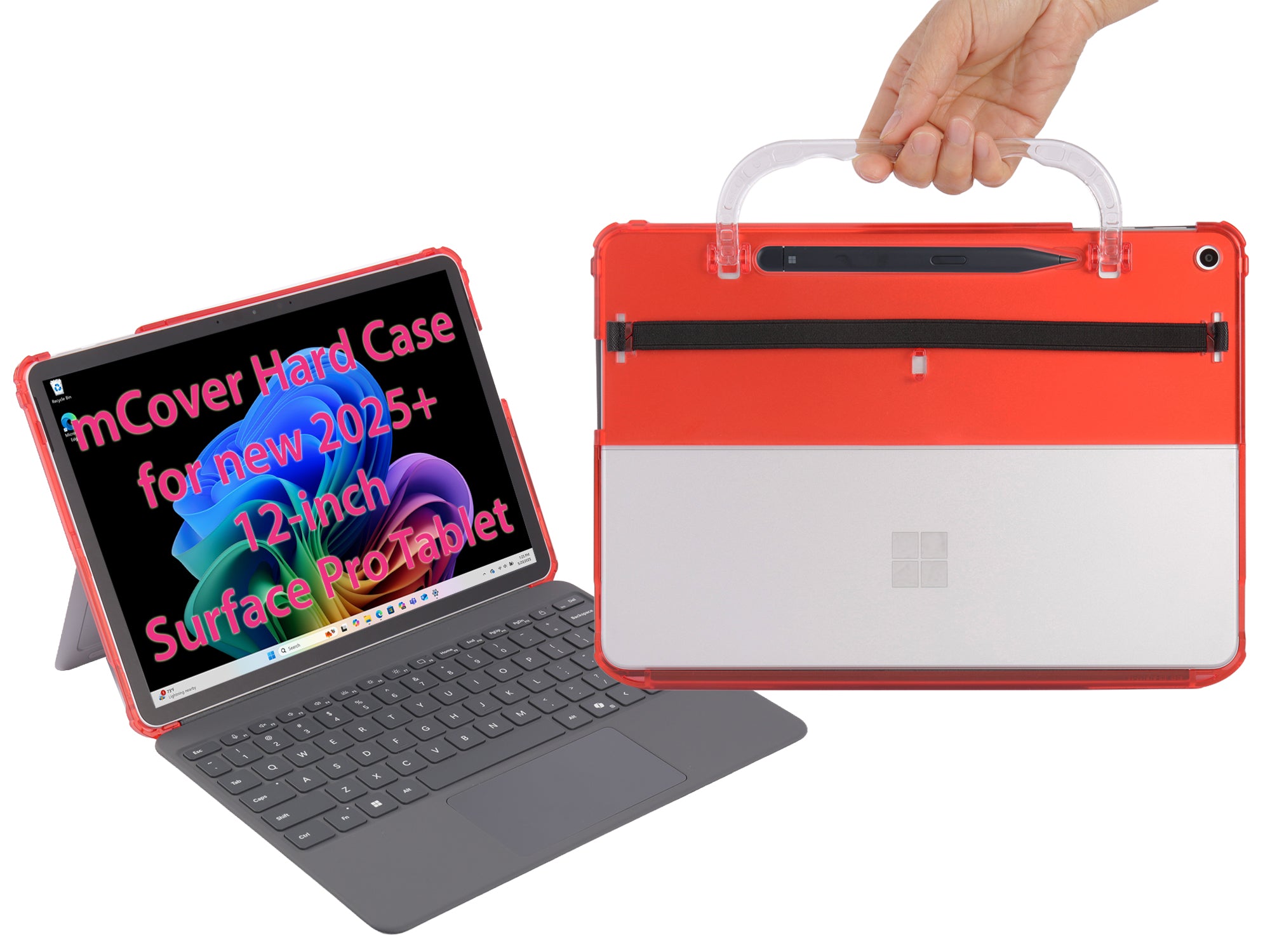 mCover Hard Case ONLY Compatible with New 2025/2026 12-inch Microsoft Surface Pro Tablet Windows PC (NOT Fitting Other Surface Tablet Models)